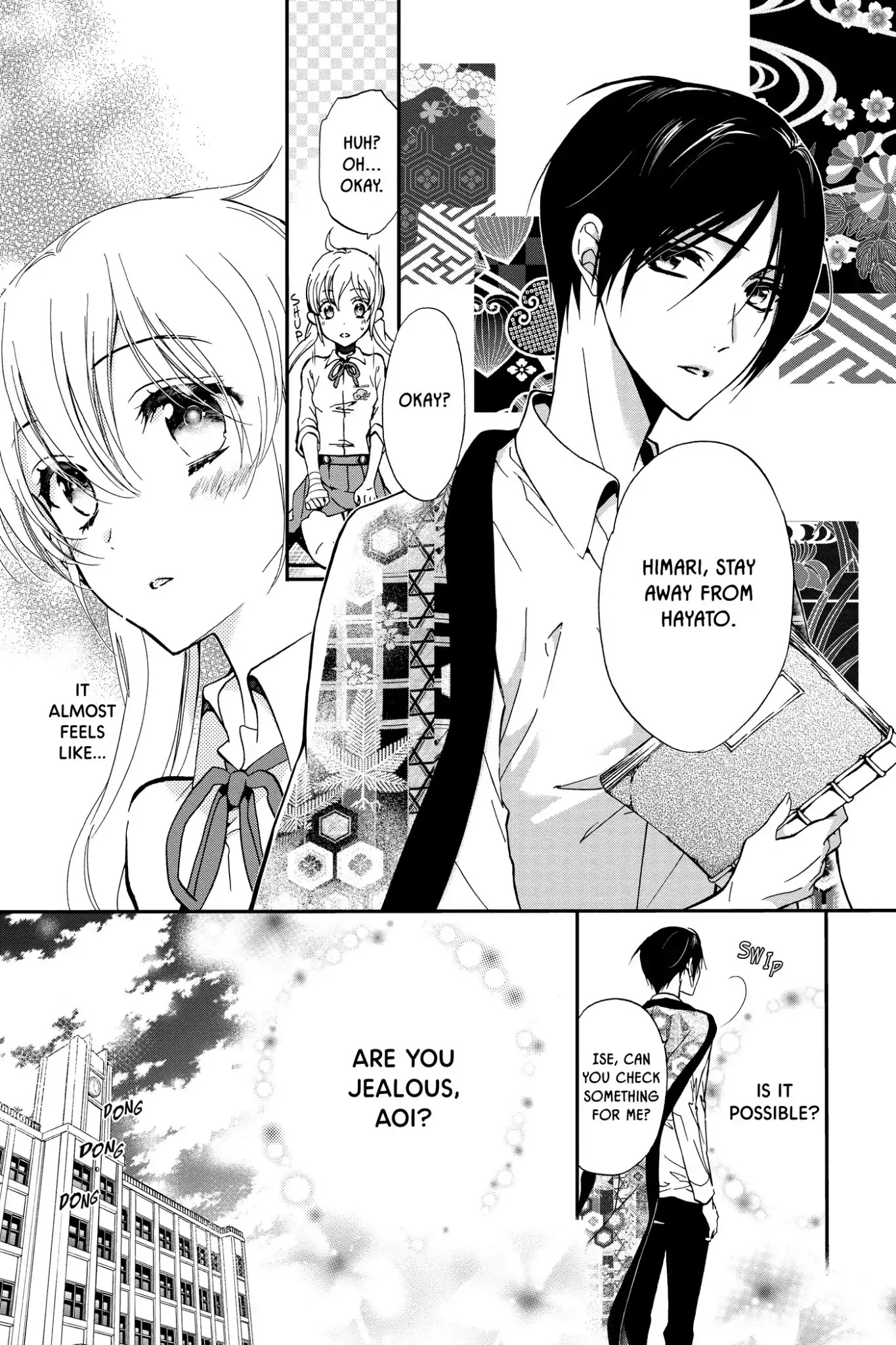 Momochi-san Chi no Ayakashi Ouji Chapter 19 page 5 - Chapter 19: Jealousy and Love