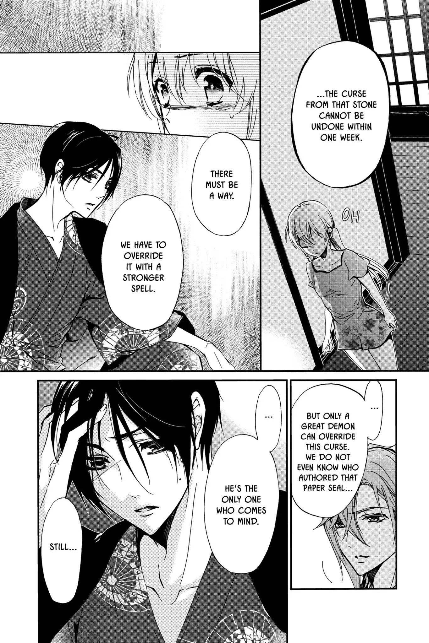 Momochi-san Chi no Ayakashi Ouji Chapter 19 page 9 - Chapter 19: Jealousy and Love