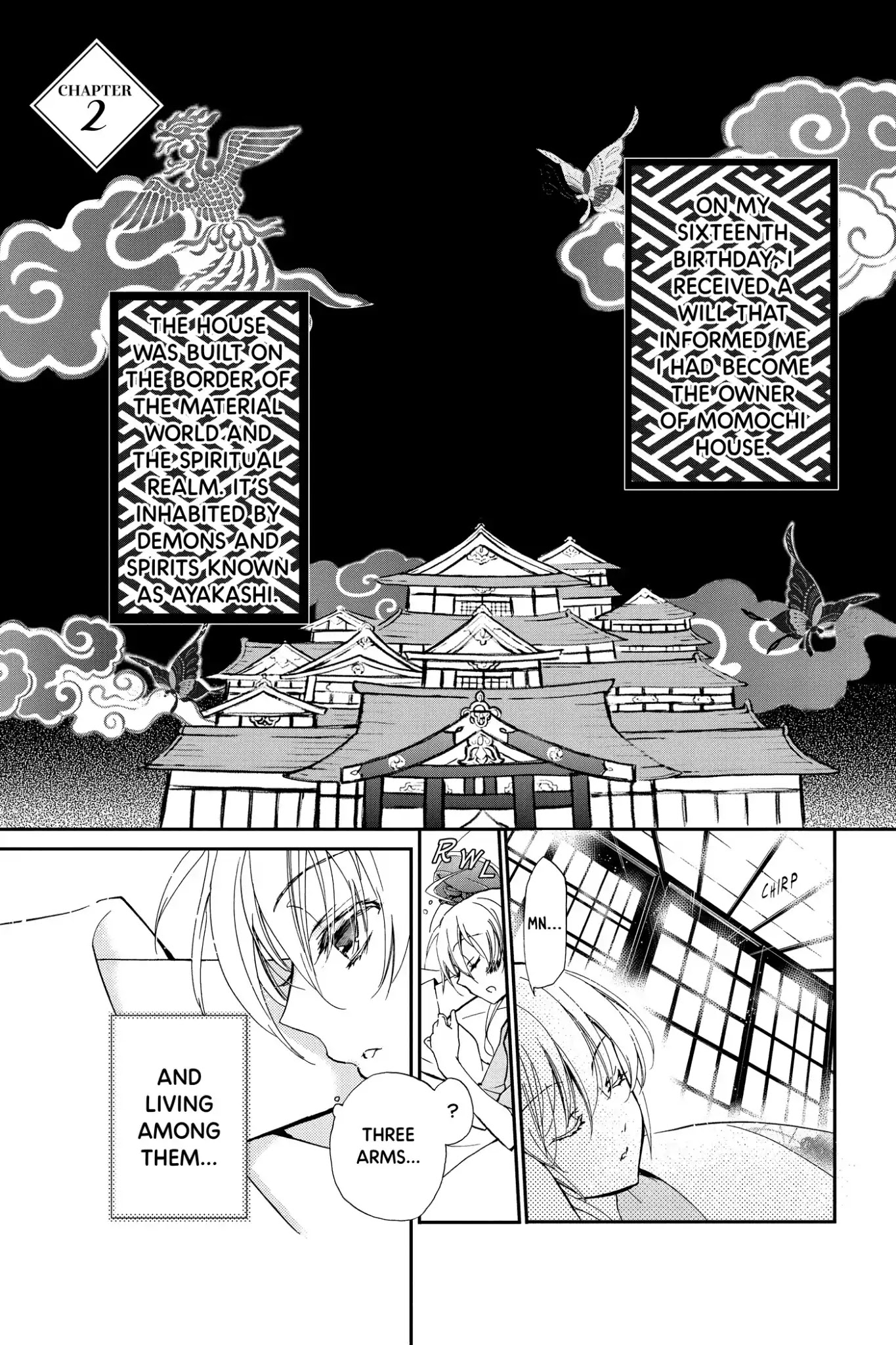 Momochi-san Chi no Ayakashi Ouji Chapter 2 page 1 - Chapter 2: Himari Becomes a Landlady