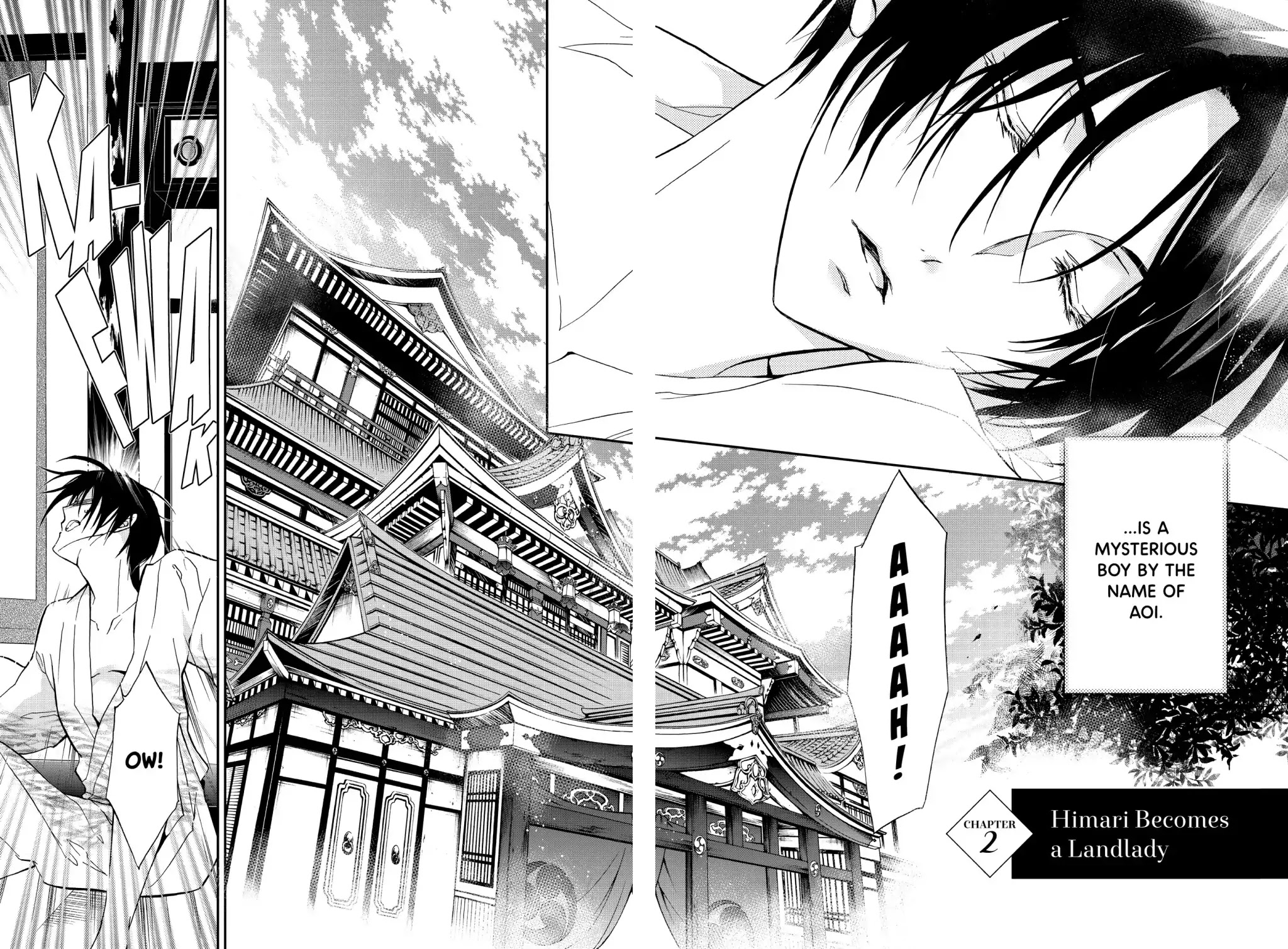 Momochi-san Chi no Ayakashi Ouji Chapter 2 page 2 - Chapter 2: Himari Becomes a Landlady