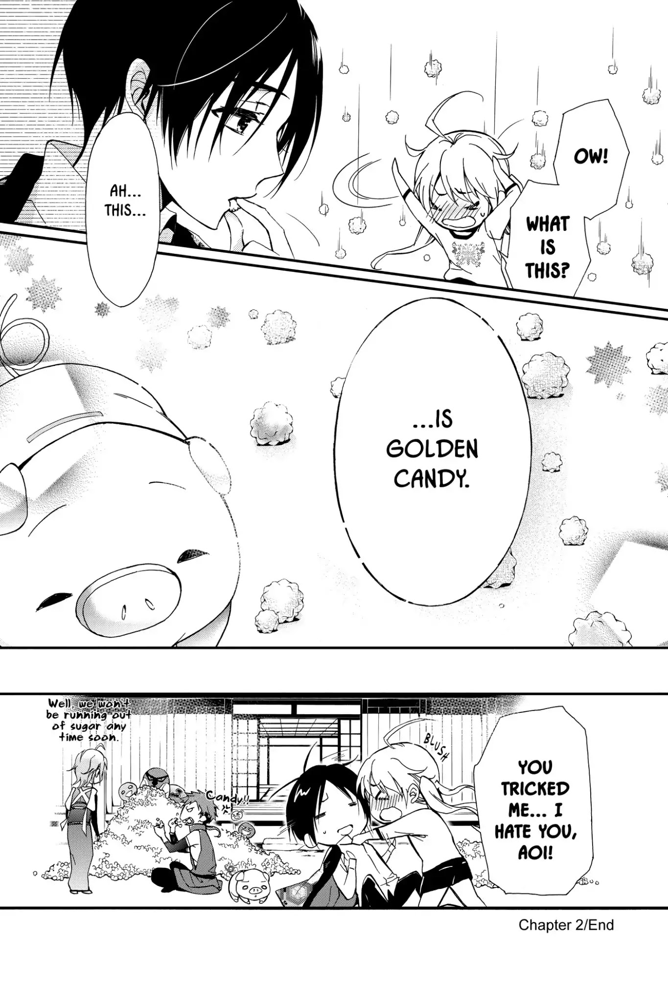 Momochi-san Chi no Ayakashi Ouji Chapter 2 page 45 - Chapter 2: Himari Becomes a Landlady