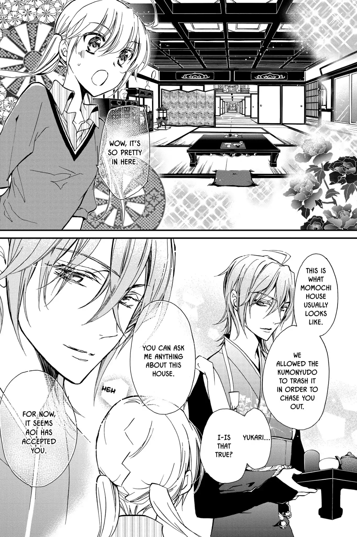 Momochi-san Chi no Ayakashi Ouji Chapter 2 page 5 - Chapter 2: Himari Becomes a Landlady