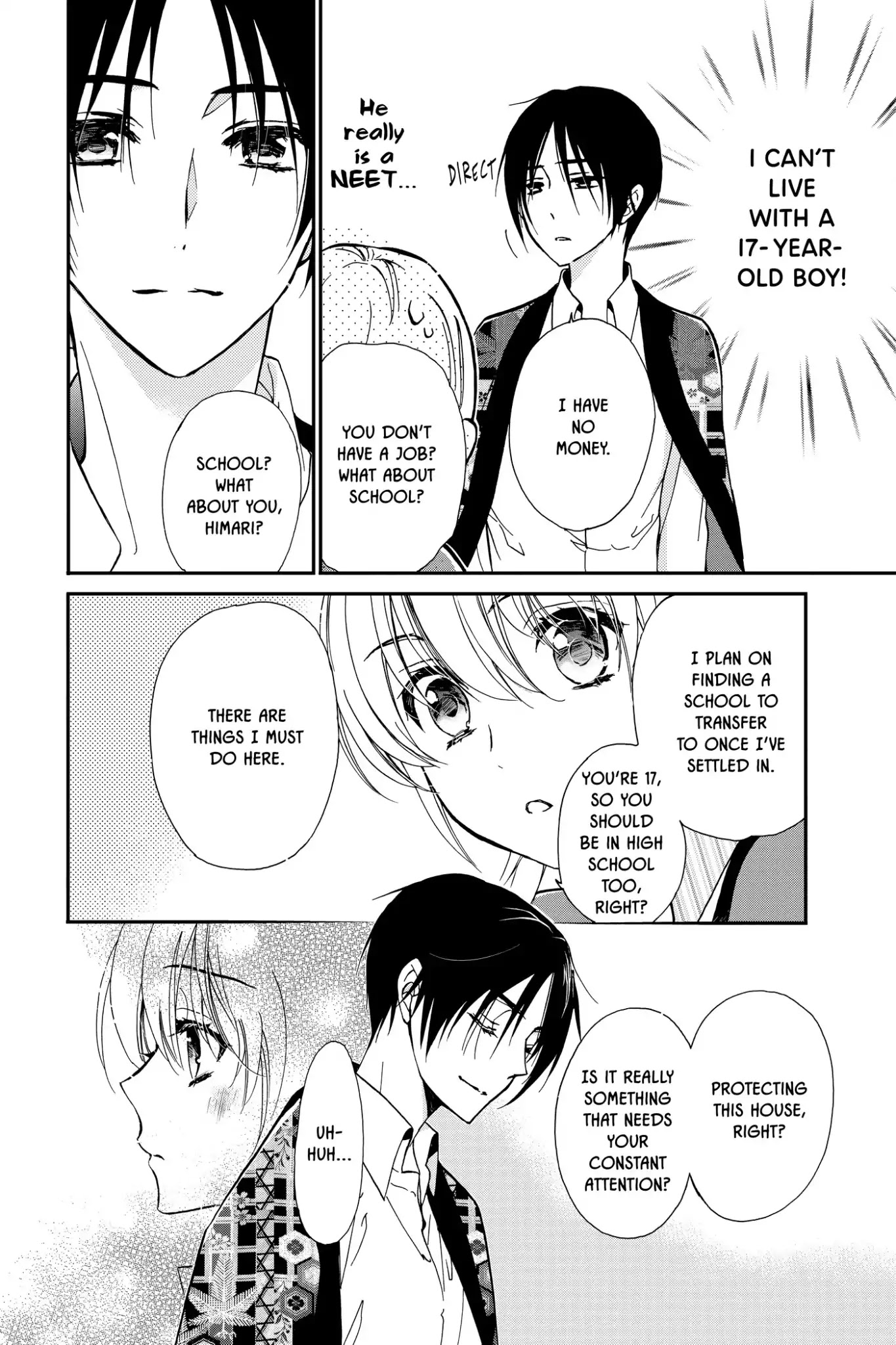 Momochi-san Chi no Ayakashi Ouji Chapter 2 page 9 - Chapter 2: Himari Becomes a Landlady