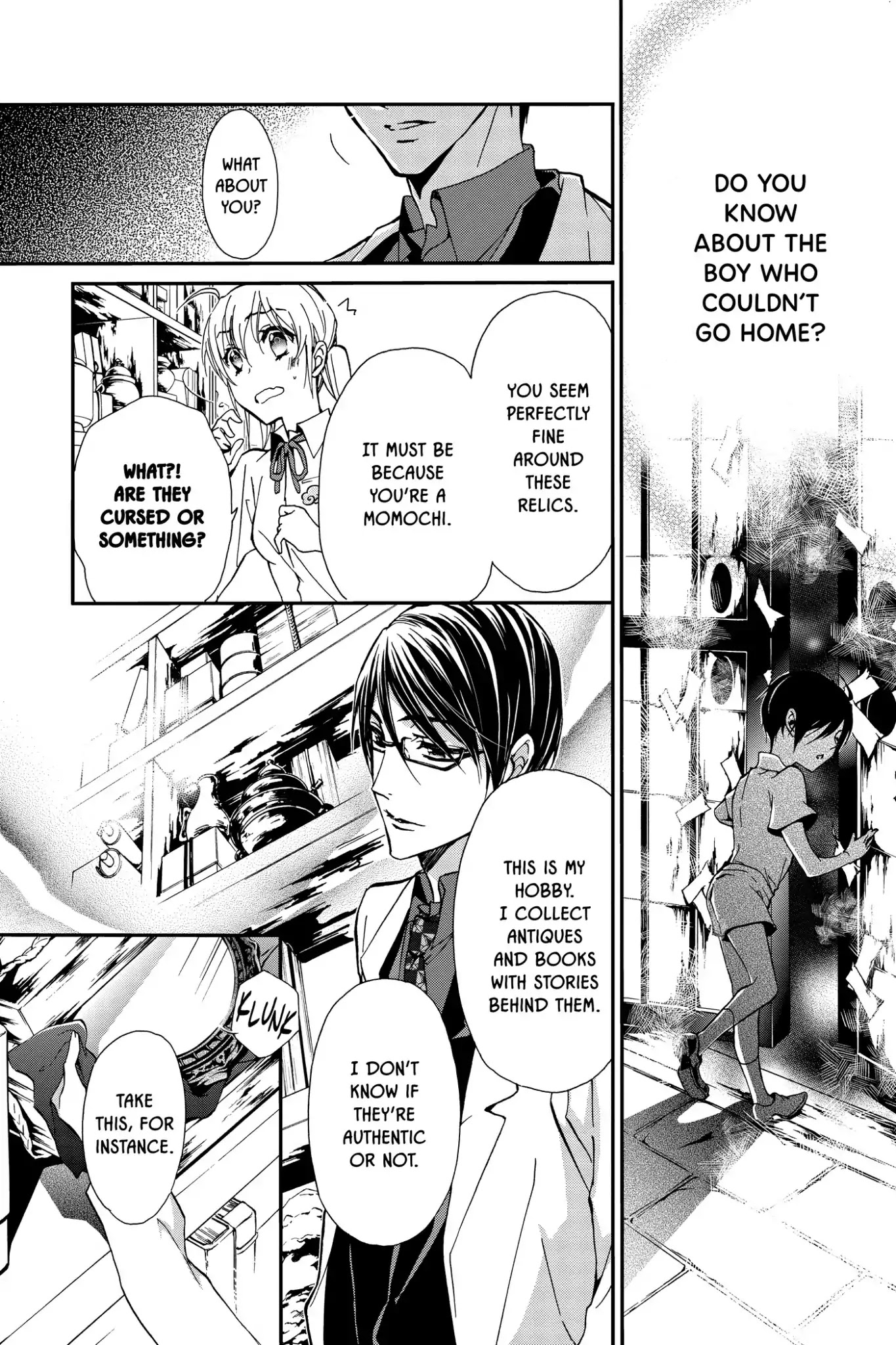 Momochi-san Chi no Ayakashi Ouji Chapter 20 page 34 - Chapter 20: A Young Girl's Heart Is Lost, Then Found