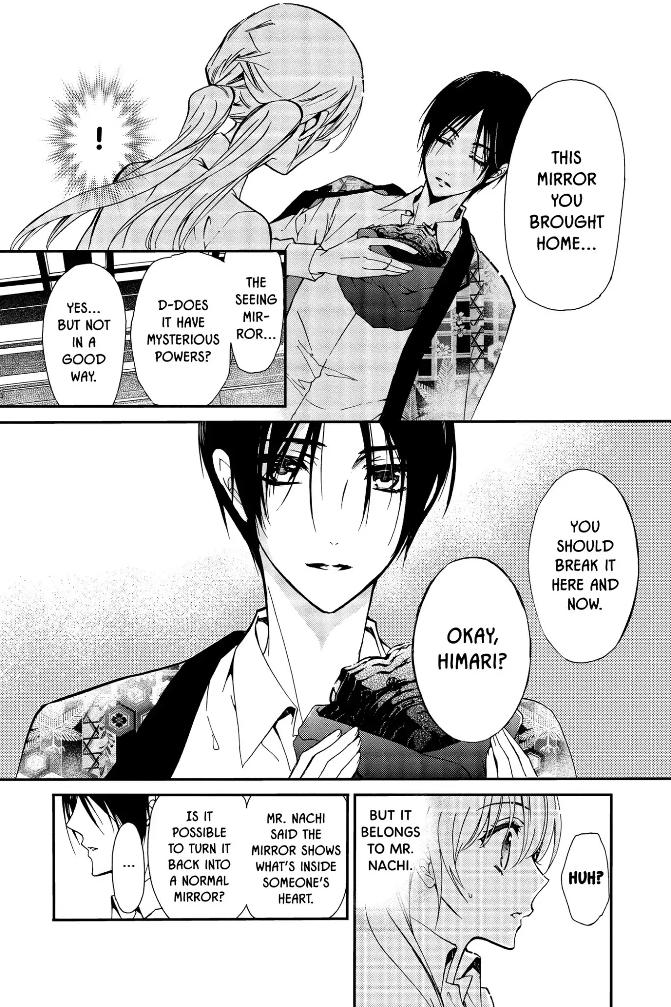 Momochi-san Chi no Ayakashi Ouji Chapter 21 page 14 - Chapter 21: An Unwelcome Guest
