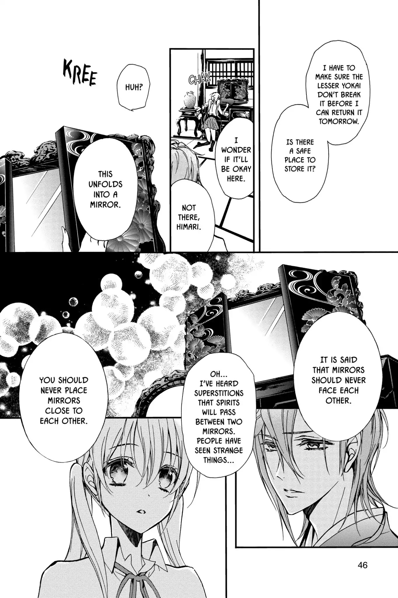 Momochi-san Chi no Ayakashi Ouji Chapter 21 page 2 - Chapter 21: An Unwelcome Guest