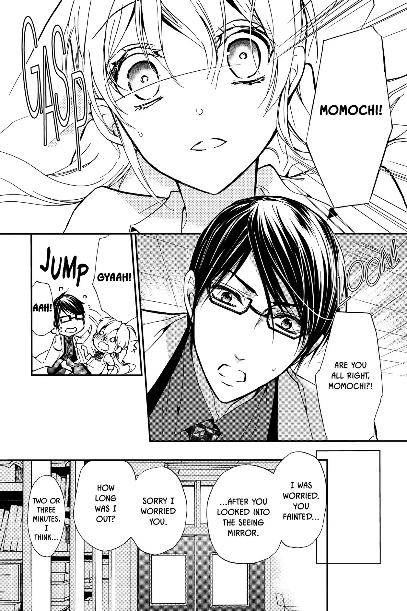 Momochi-san Chi no Ayakashi Ouji Chapter 21 page 32 - Chapter 21: An Unwelcome Guest