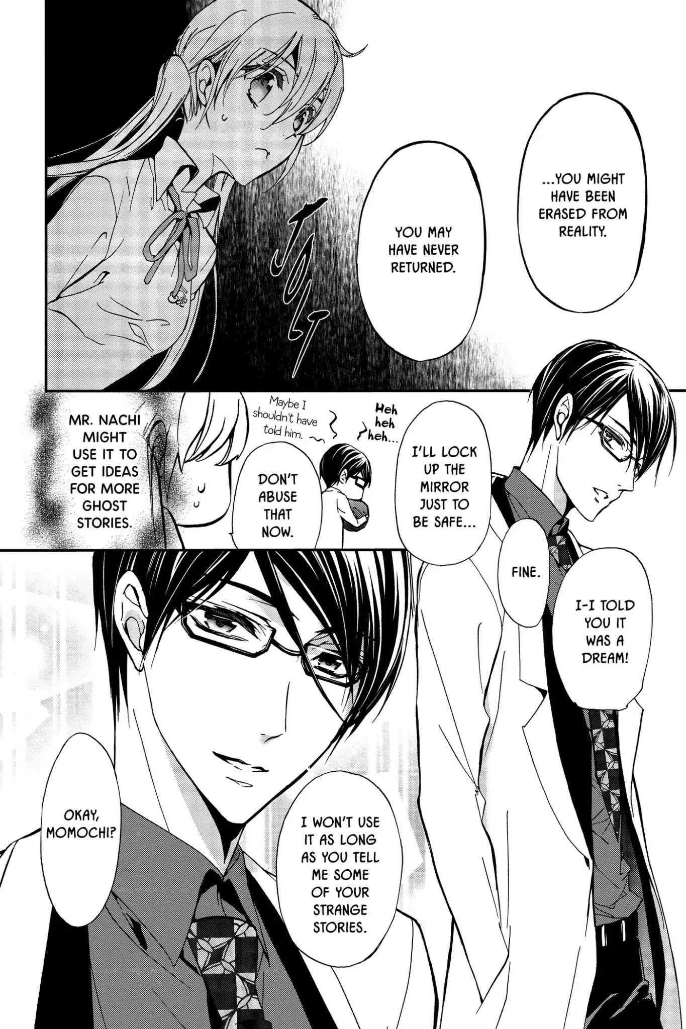 Momochi-san Chi no Ayakashi Ouji Chapter 21 page 34 - Chapter 21: An Unwelcome Guest