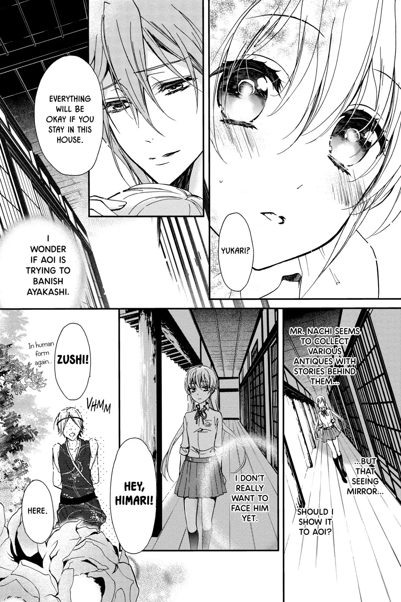Momochi-san Chi no Ayakashi Ouji Chapter 21 page 4 - Chapter 21: An Unwelcome Guest