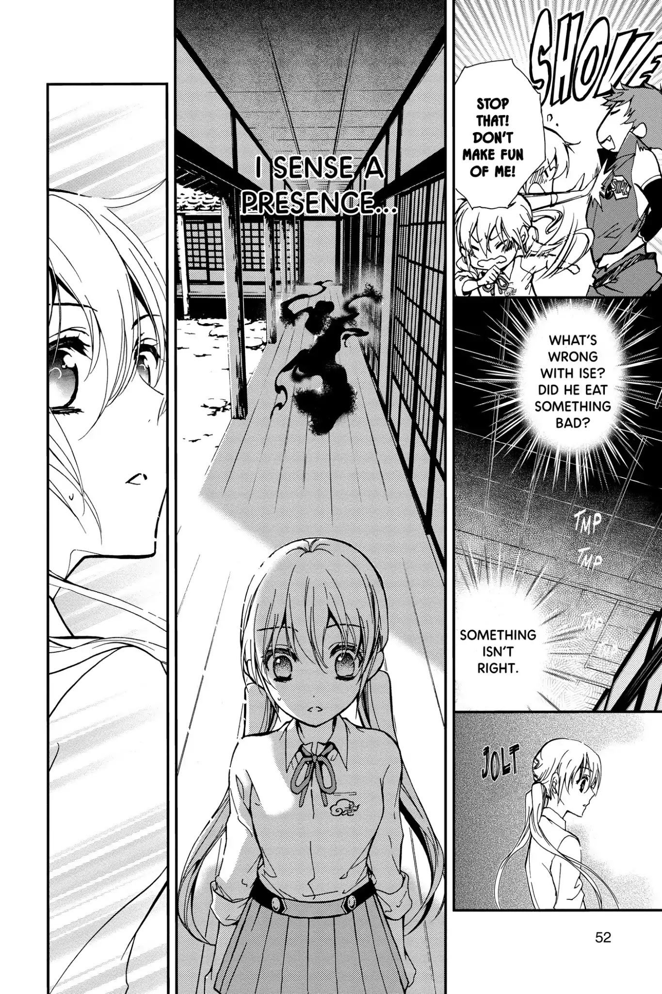 Momochi-san Chi no Ayakashi Ouji Chapter 21 page 8 - Chapter 21: An Unwelcome Guest