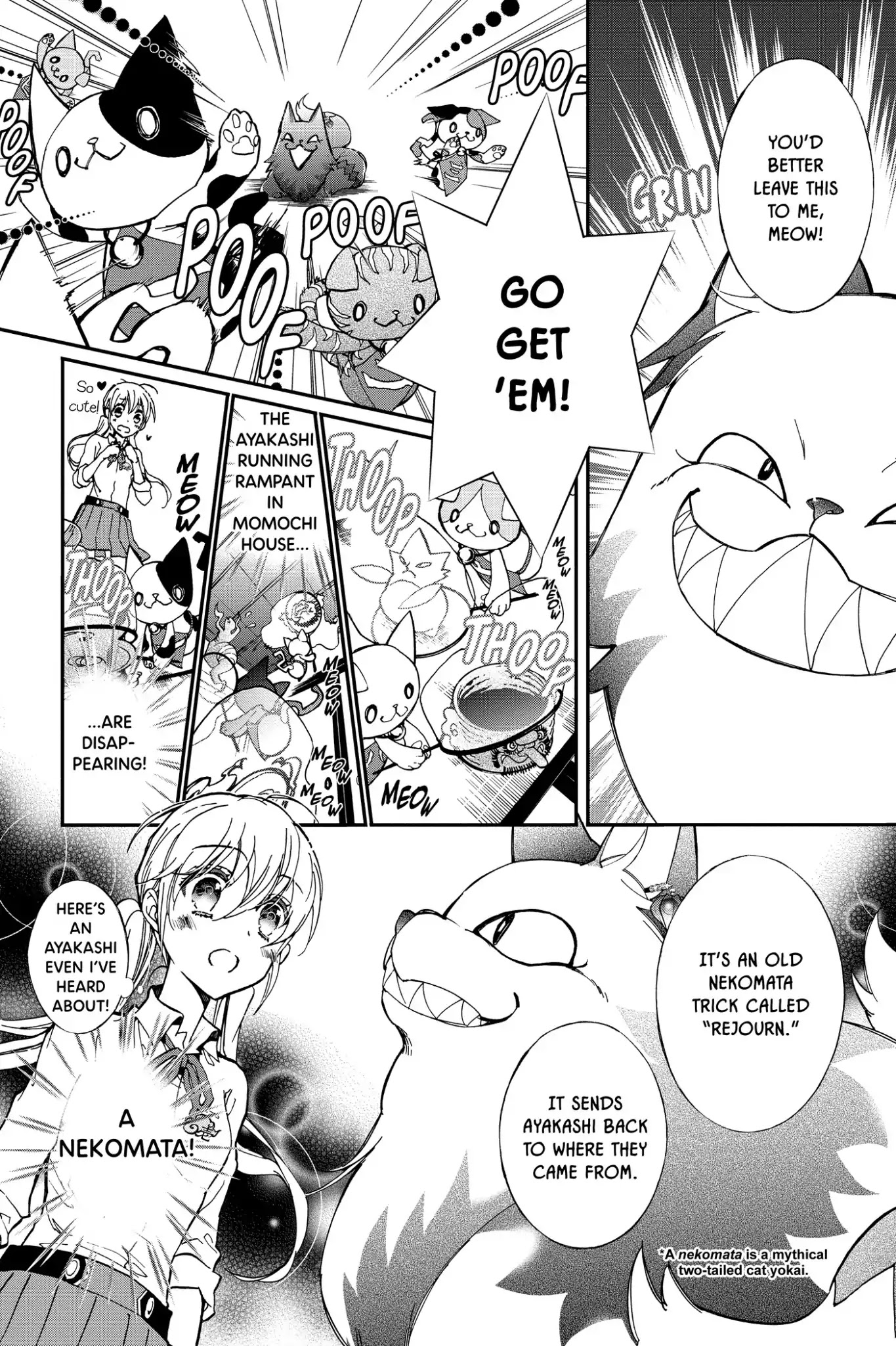 Momochi-san Chi no Ayakashi Ouji Chapter 22 page 10 - Chapter 22: Domestic Training Is Impossible