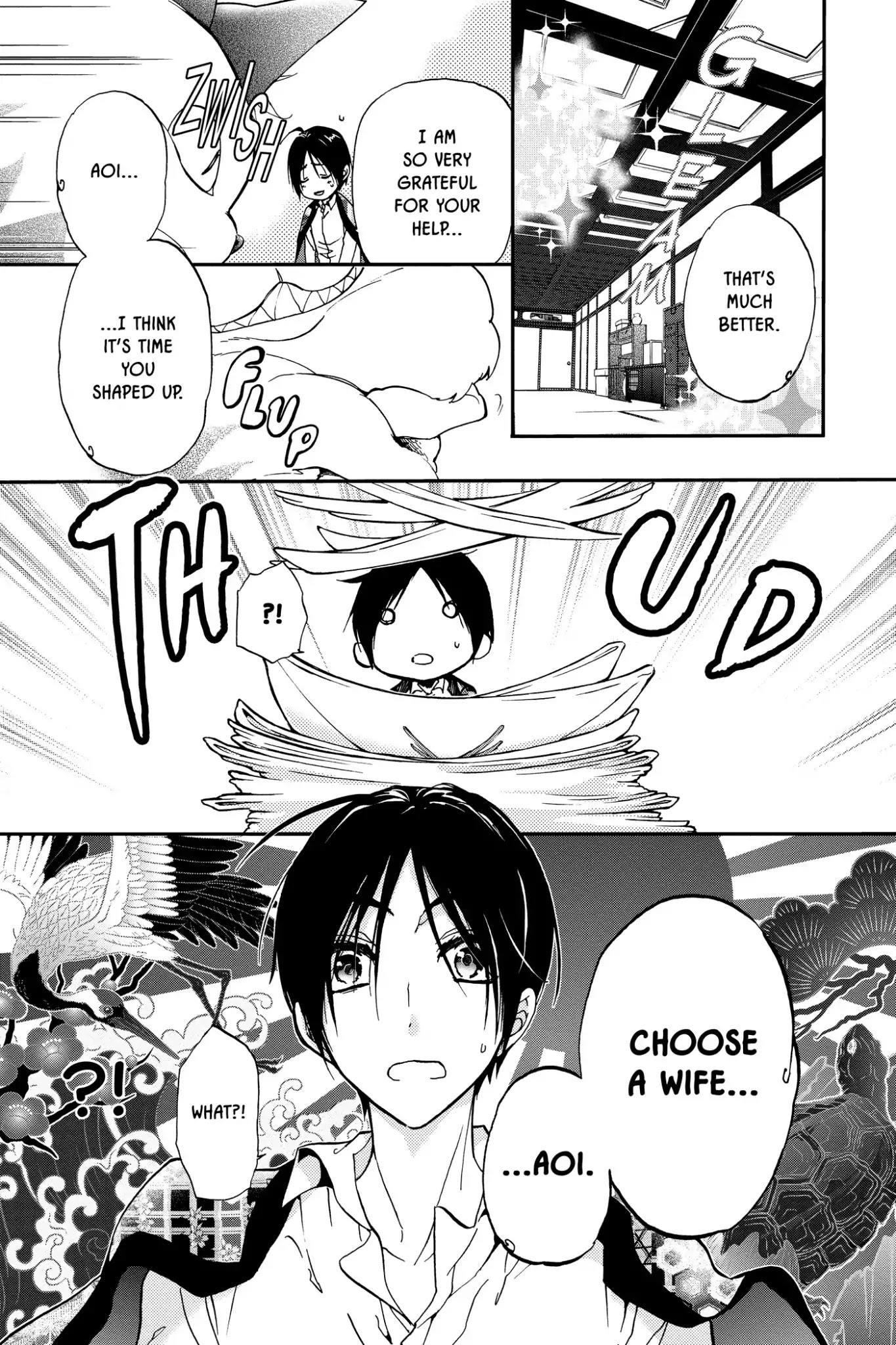 Momochi-san Chi no Ayakashi Ouji Chapter 22 page 11 - Chapter 22: Domestic Training Is Impossible