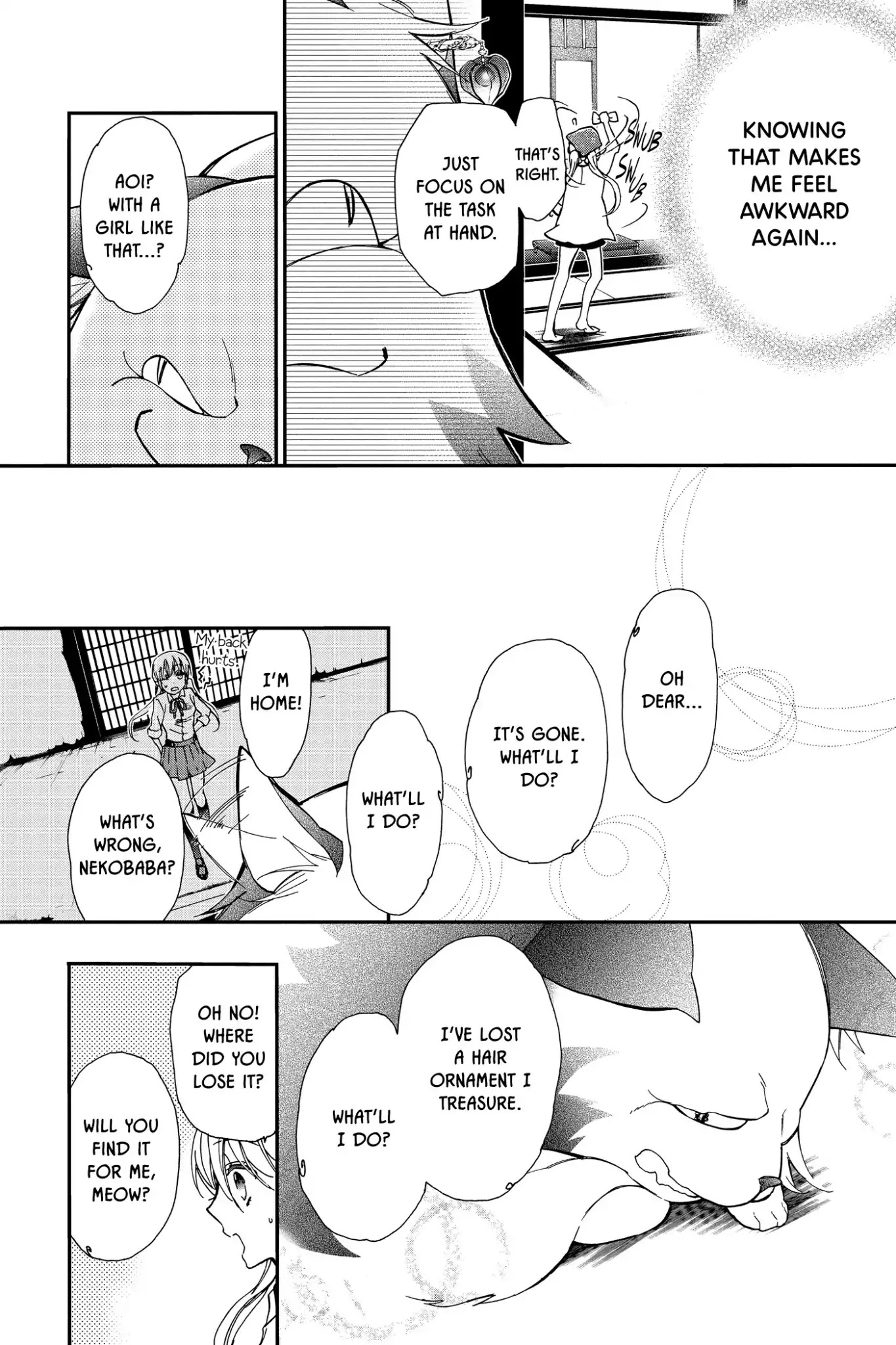 Momochi-san Chi no Ayakashi Ouji Chapter 22 page 26 - Chapter 22: Domestic Training Is Impossible