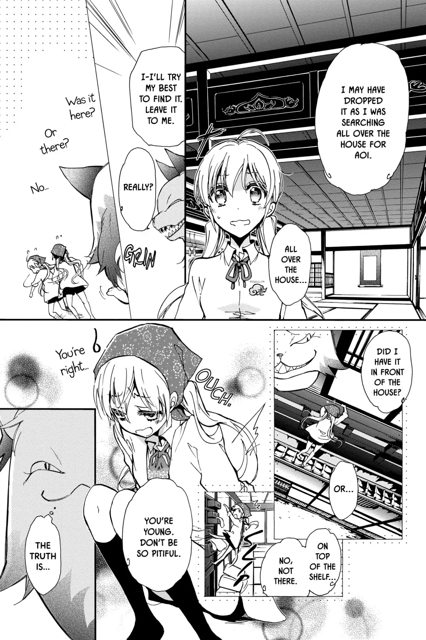 Momochi-san Chi no Ayakashi Ouji Chapter 22 page 27 - Chapter 22: Domestic Training Is Impossible