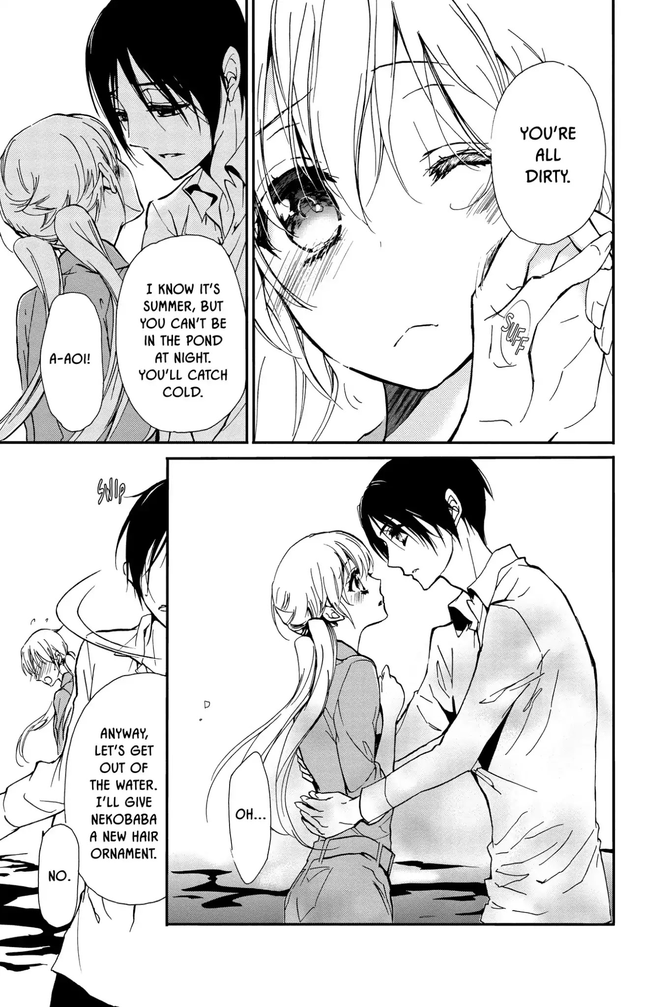 Momochi-san Chi no Ayakashi Ouji Chapter 22 page 33 - Chapter 22: Domestic Training Is Impossible