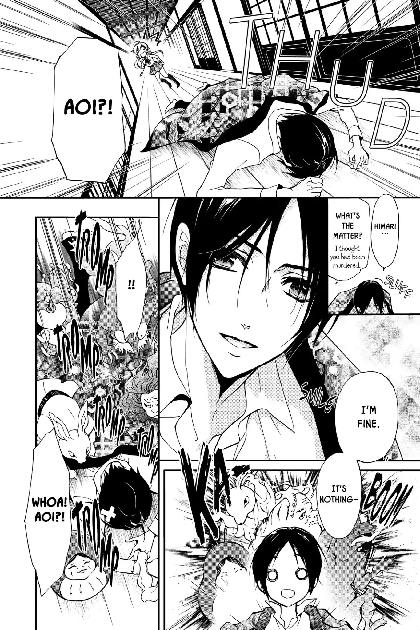 Momochi-san Chi no Ayakashi Ouji Chapter 22 page 4 - Chapter 22: Domestic Training Is Impossible