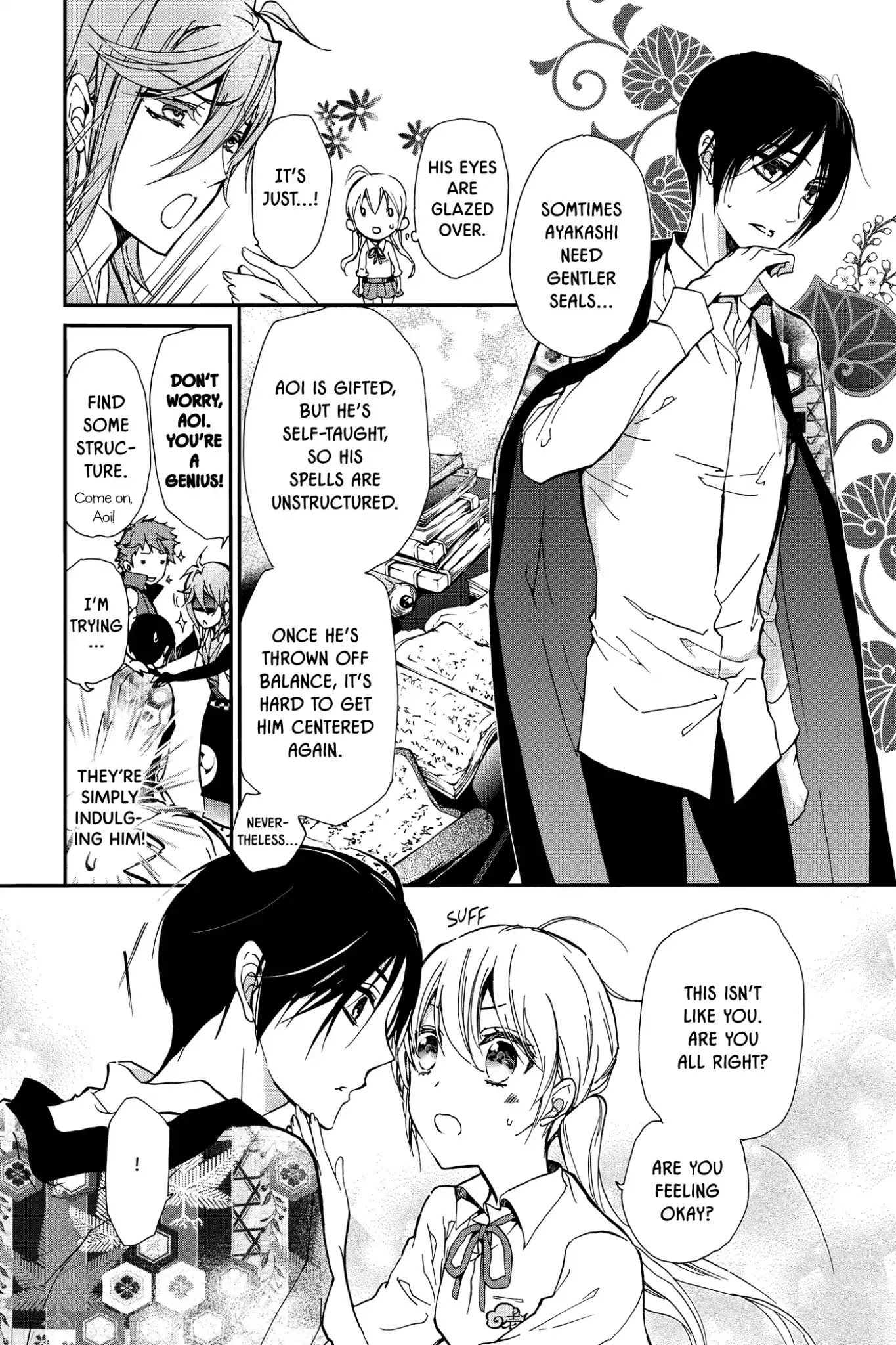 Momochi-san Chi no Ayakashi Ouji Chapter 22 page 6 - Chapter 22: Domestic Training Is Impossible