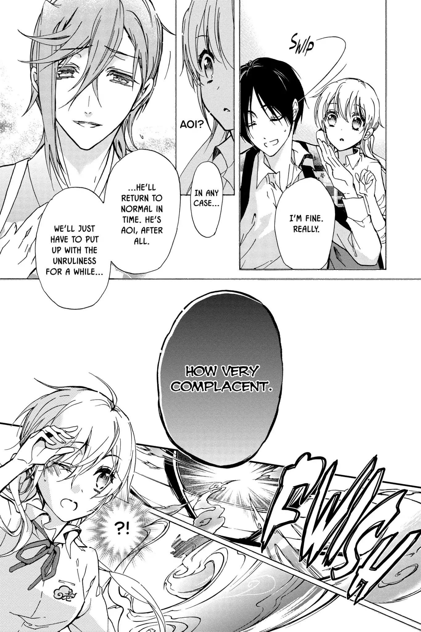 Momochi-san Chi no Ayakashi Ouji Chapter 22 page 7 - Chapter 22: Domestic Training Is Impossible