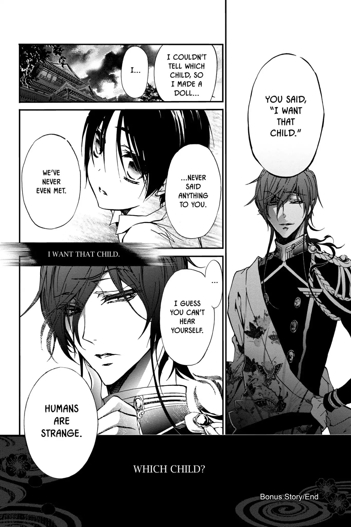 Momochi-san Chi no Ayakashi Ouji Chapter 23.5 page 8 - Vol.6 Bonus Story: Child's Play