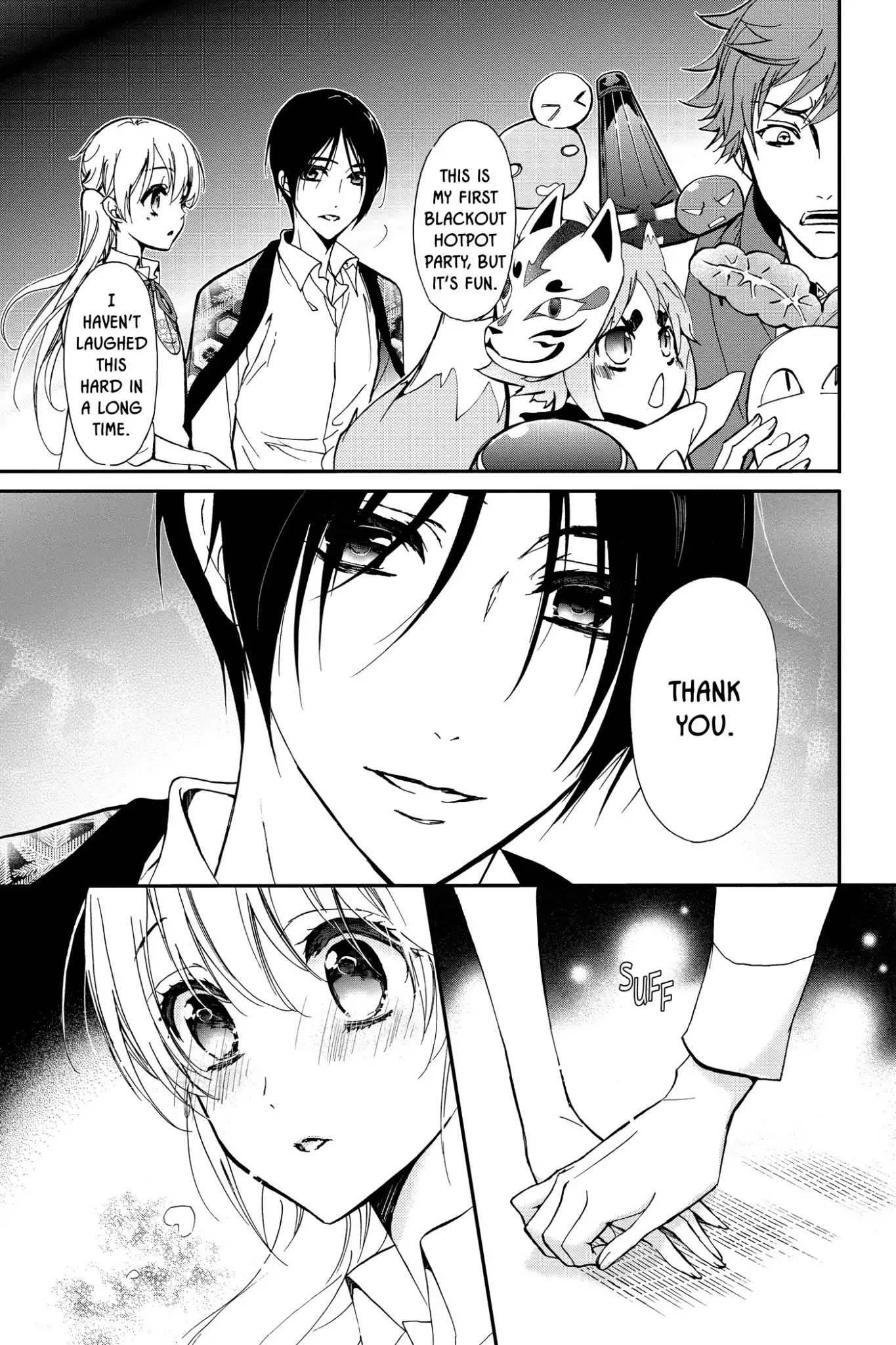 Momochi-san Chi no Ayakashi Ouji Chapter 23 page 11 - Chapter 23: Some Like It Hot in the Dark?