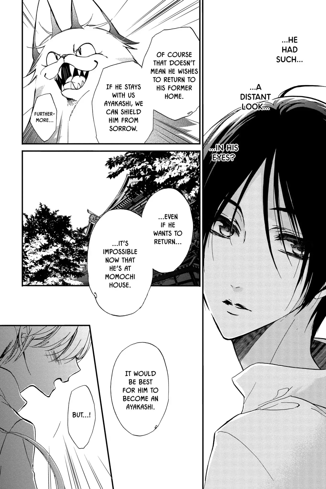 Momochi-san Chi no Ayakashi Ouji Chapter 23 page 21 - Chapter 23: Some Like It Hot in the Dark?