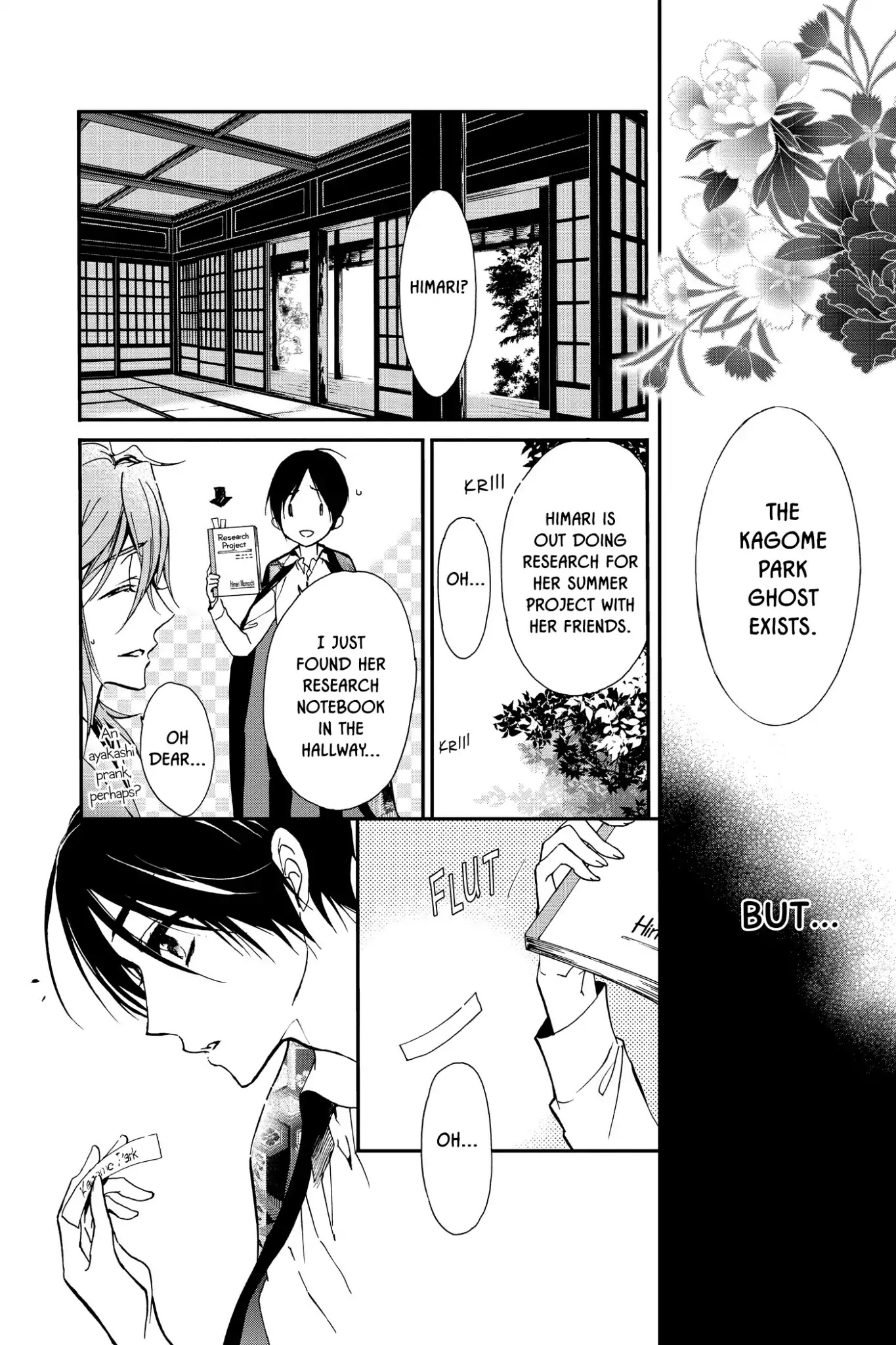 Momochi-san Chi no Ayakashi Ouji Chapter 24 page 12 - Chapter 24: Kagome Kagome