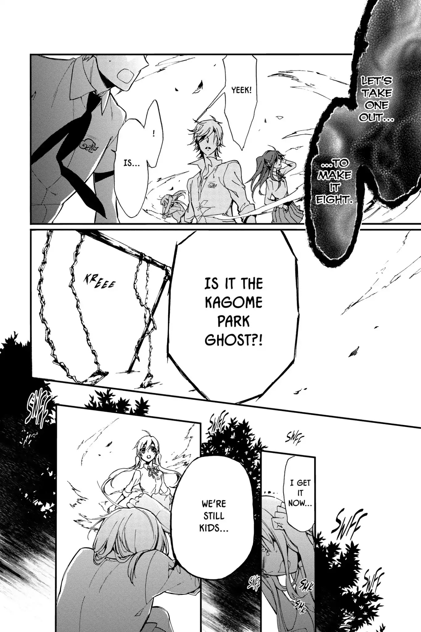 Momochi-san Chi no Ayakashi Ouji Chapter 24 page 19 - Chapter 24: Kagome Kagome
