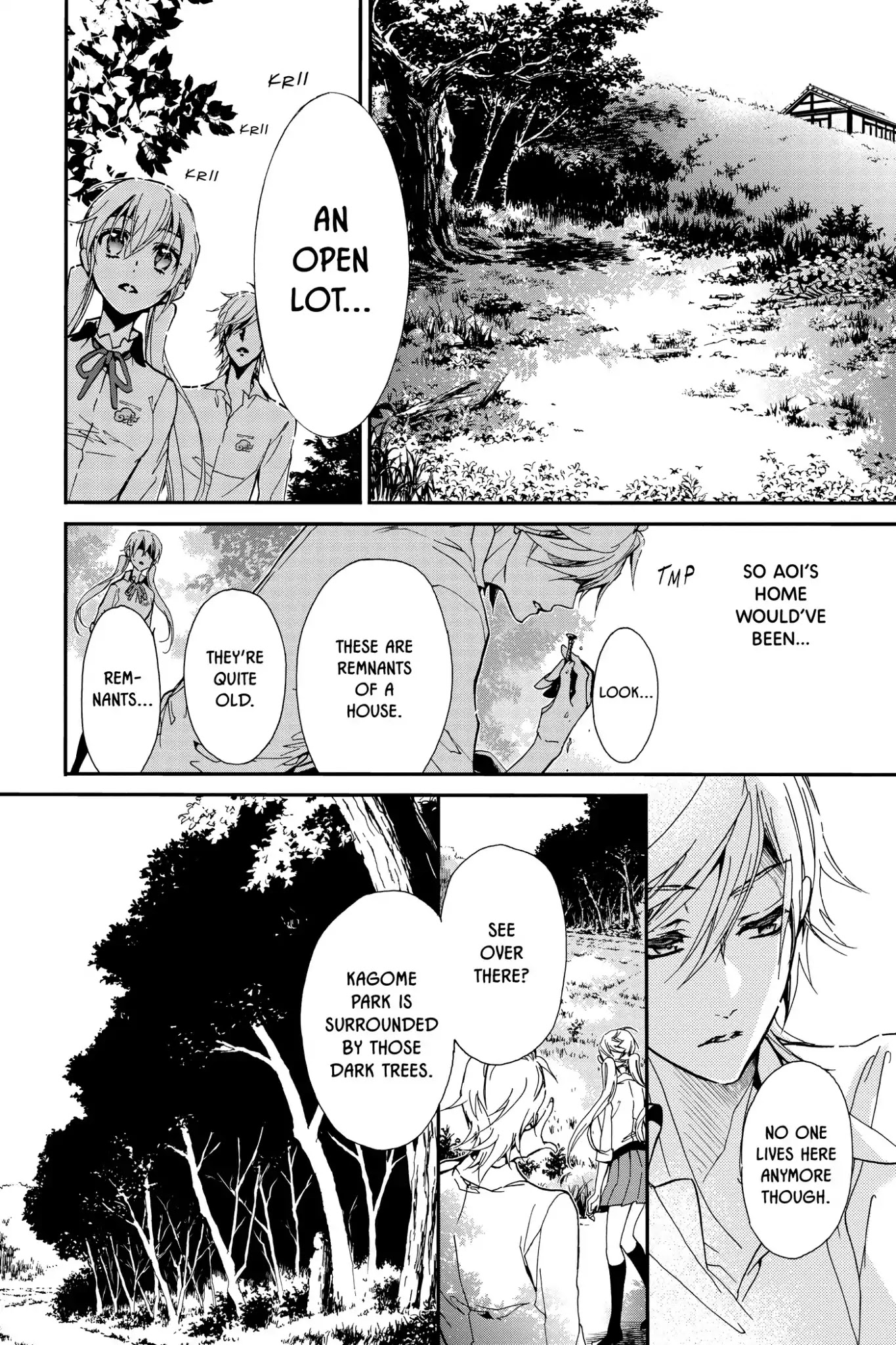 Momochi-san Chi no Ayakashi Ouji Chapter 24 page 9 - Chapter 24: Kagome Kagome