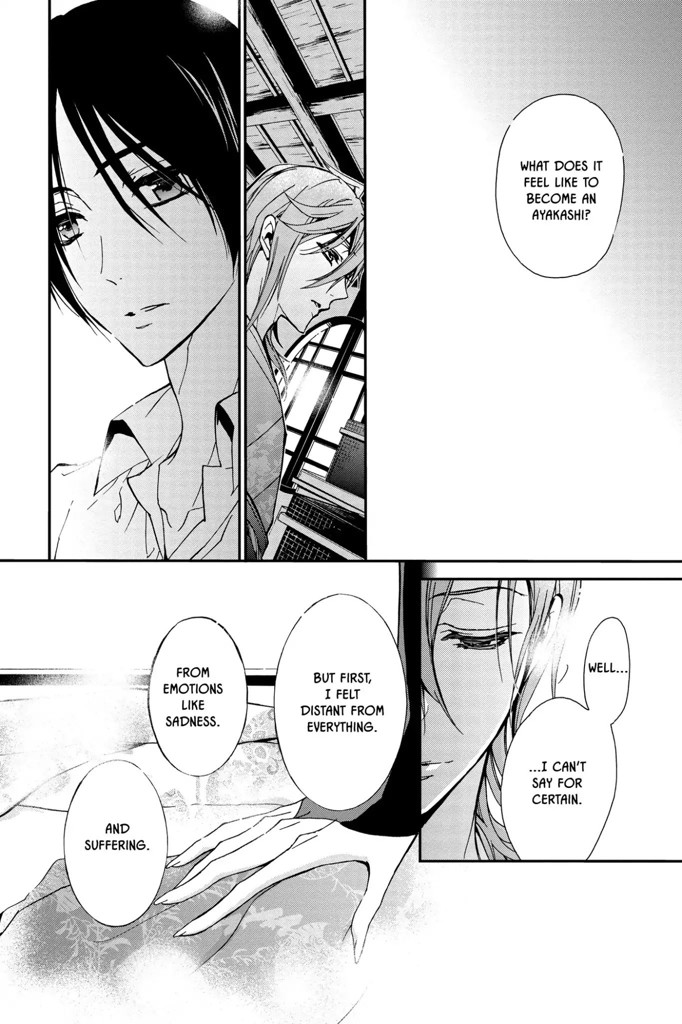Momochi-san Chi no Ayakashi Ouji Chapter 25 page 10 - Chapter 25: The Bird in the Cage