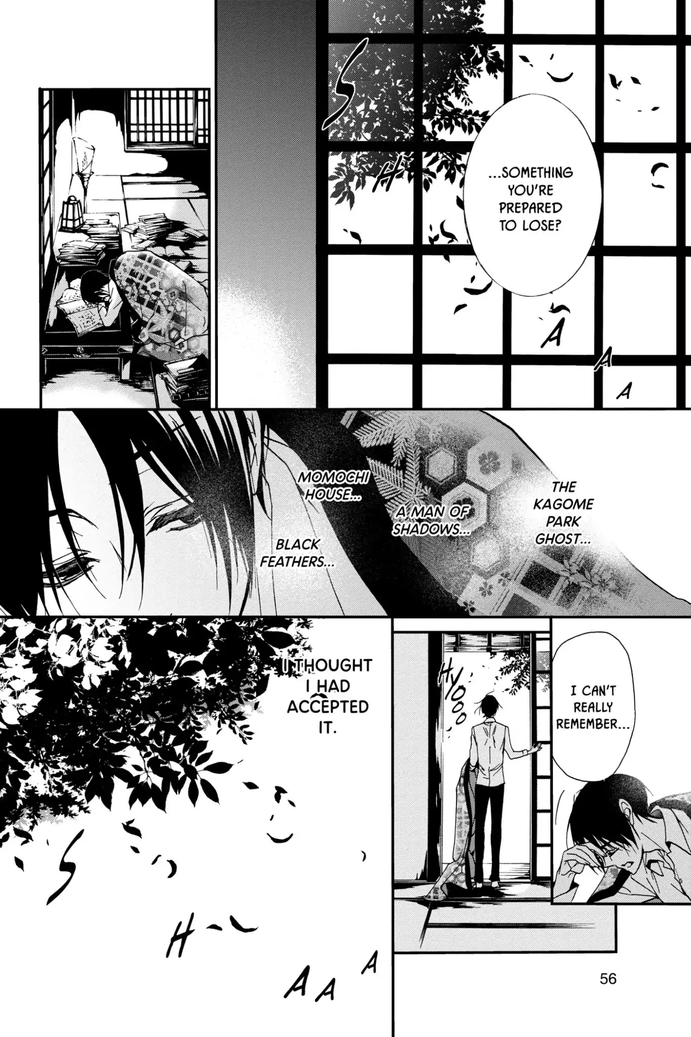 Momochi-san Chi no Ayakashi Ouji Chapter 25 page 12 - Chapter 25: The Bird in the Cage