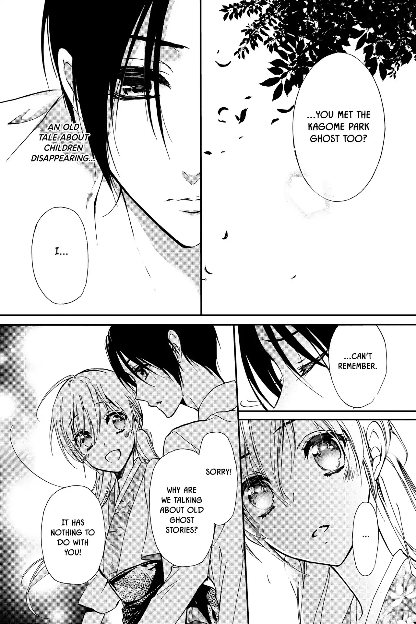 Momochi-san Chi no Ayakashi Ouji Chapter 25 page 16 - Chapter 25: The Bird in the Cage