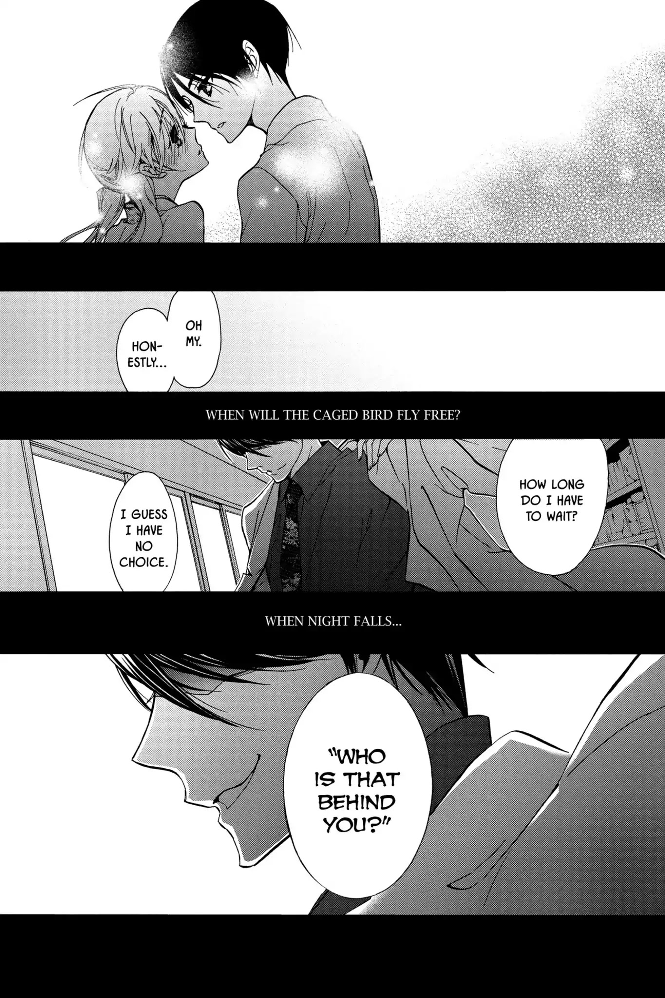 Momochi-san Chi no Ayakashi Ouji Chapter 25 page 25 - Chapter 25: The Bird in the Cage