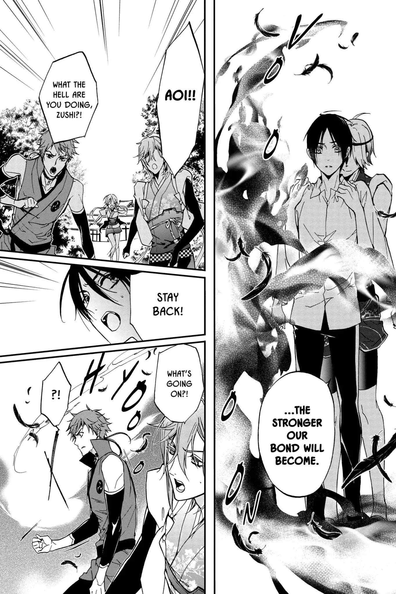 Momochi-san Chi no Ayakashi Ouji Chapter 25 page 31 - Chapter 25: The Bird in the Cage