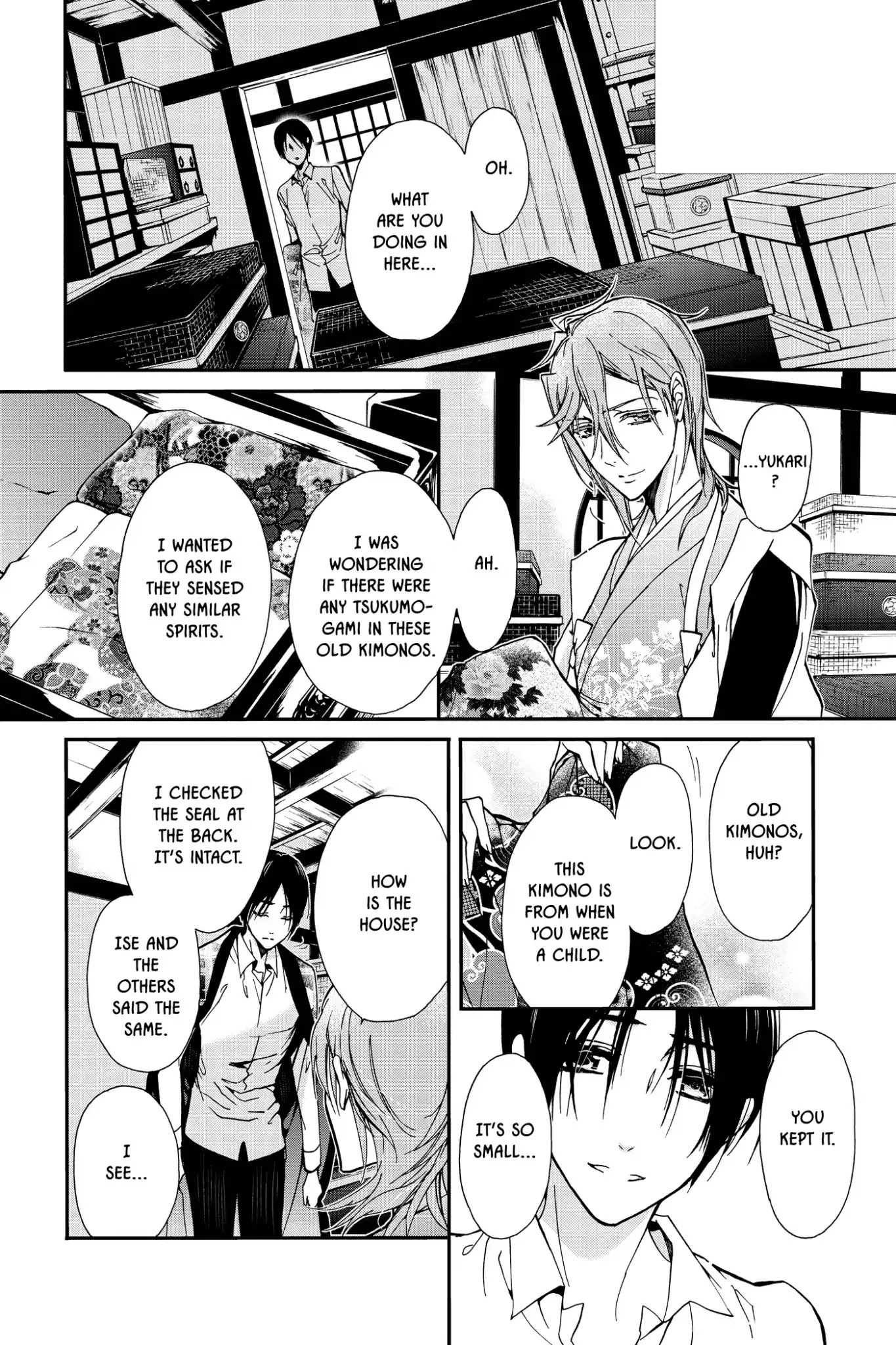 Momochi-san Chi no Ayakashi Ouji Chapter 25 page 8 - Chapter 25: The Bird in the Cage