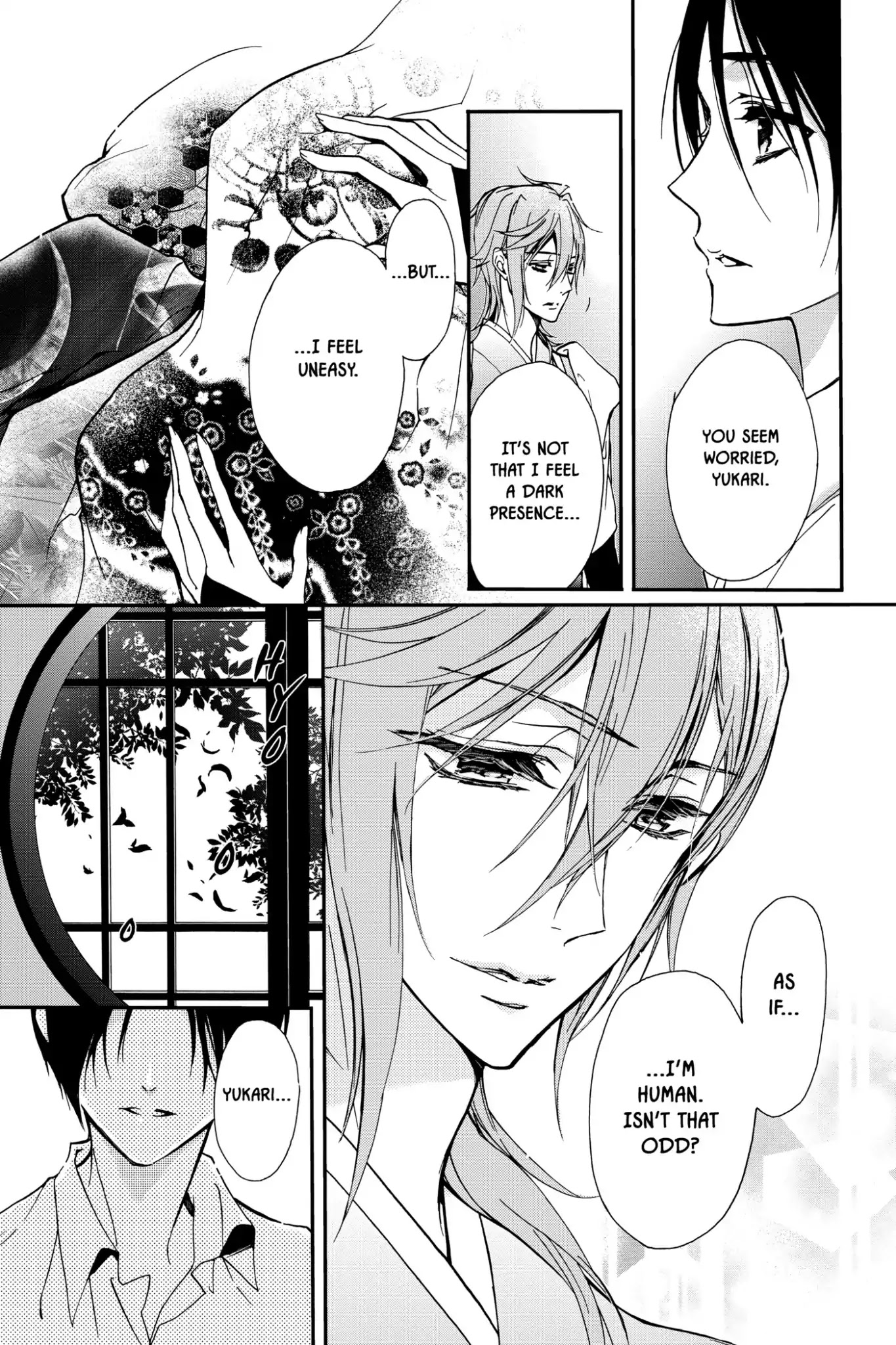 Momochi-san Chi no Ayakashi Ouji Chapter 25 page 9 - Chapter 25: The Bird in the Cage