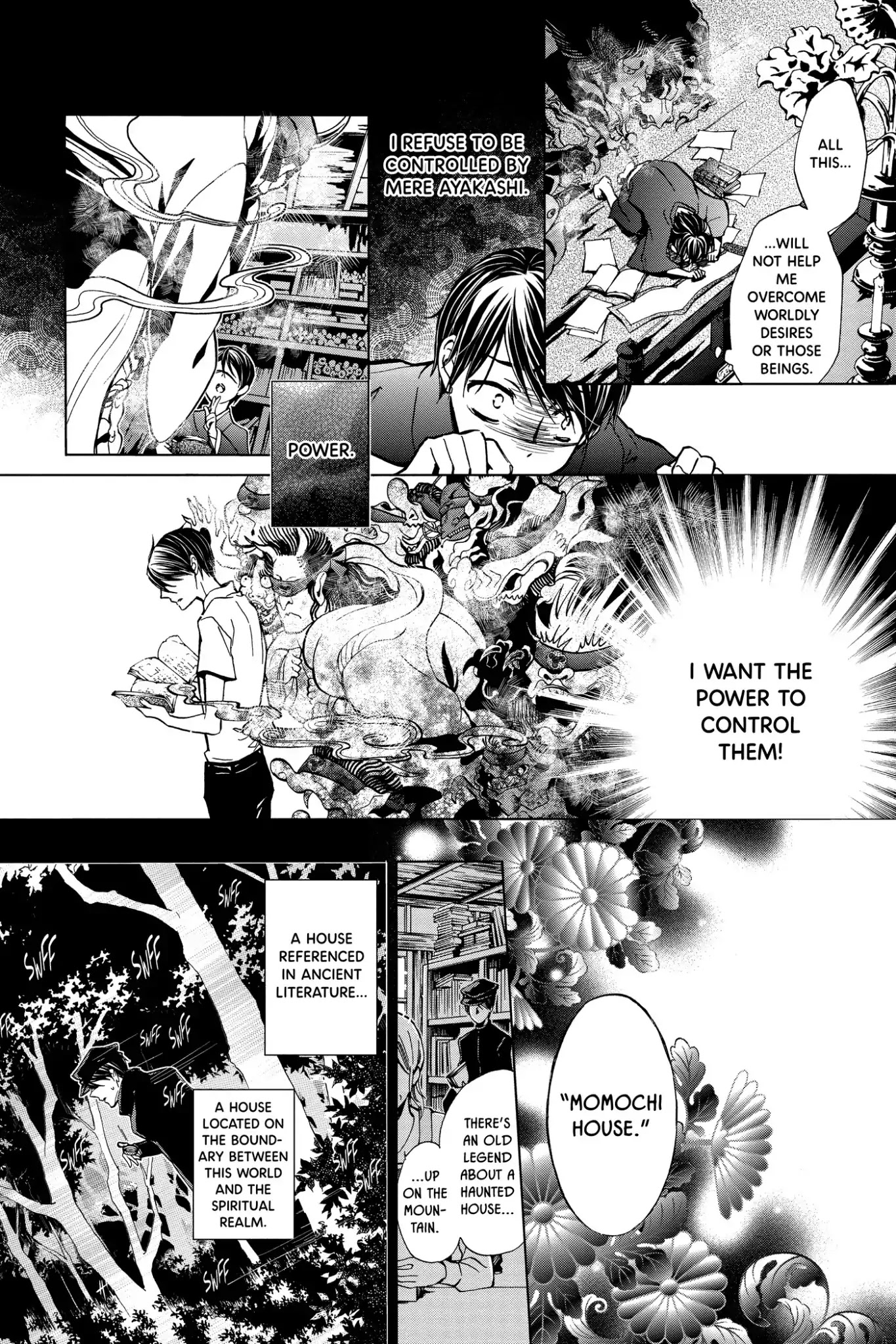 Momochi-san Chi no Ayakashi Ouji Chapter 26 page 12 - Chapter 26: Who Is That Behind You?