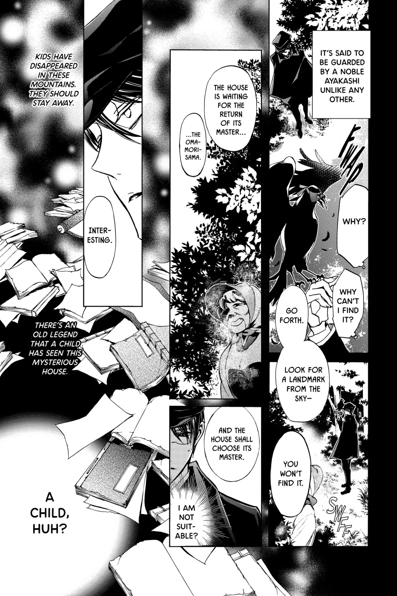 Momochi-san Chi no Ayakashi Ouji Chapter 26 page 13 - Chapter 26: Who Is That Behind You?