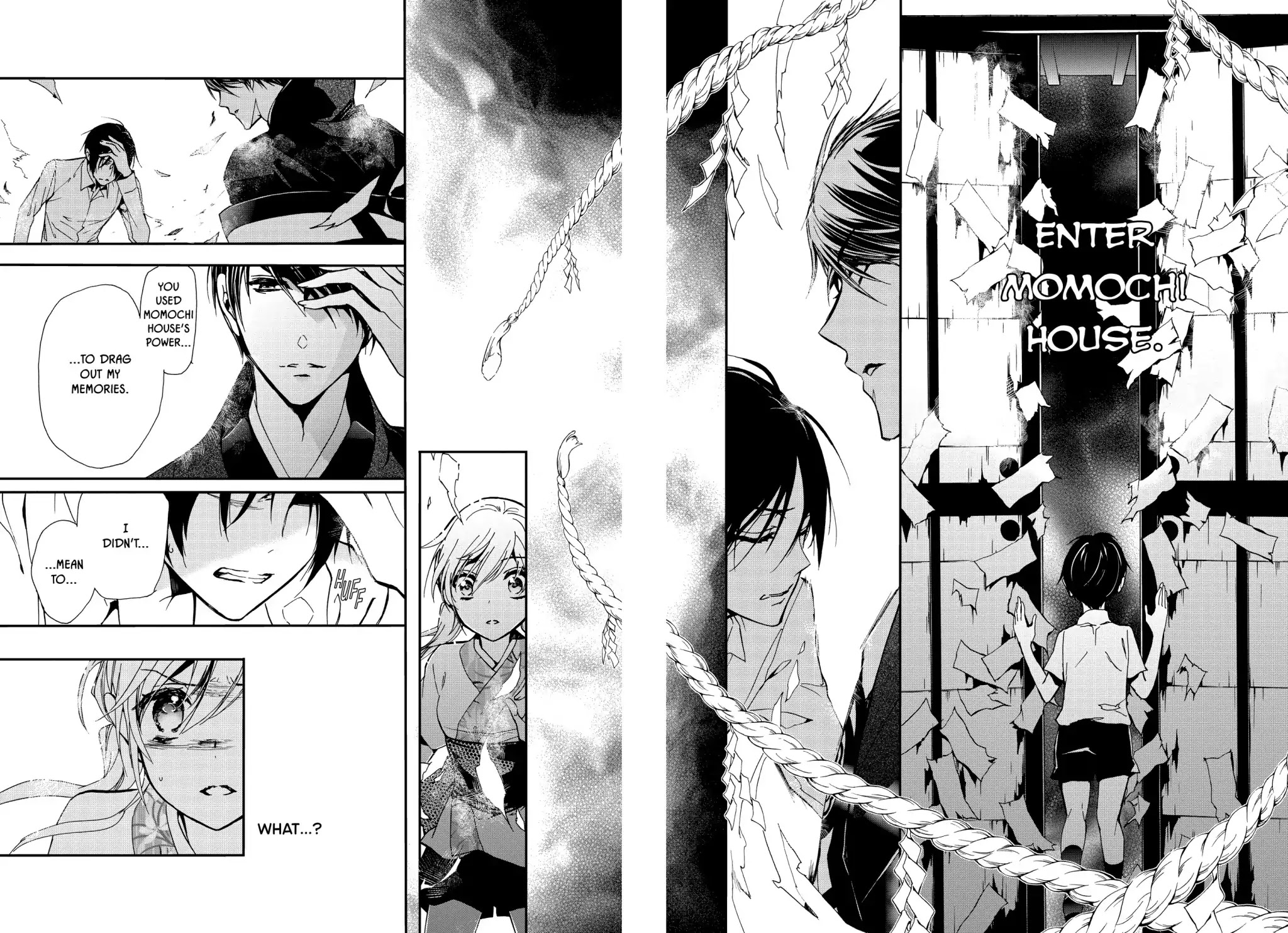 Momochi-san Chi no Ayakashi Ouji Chapter 26 page 17 - Chapter 26: Who Is That Behind You?
