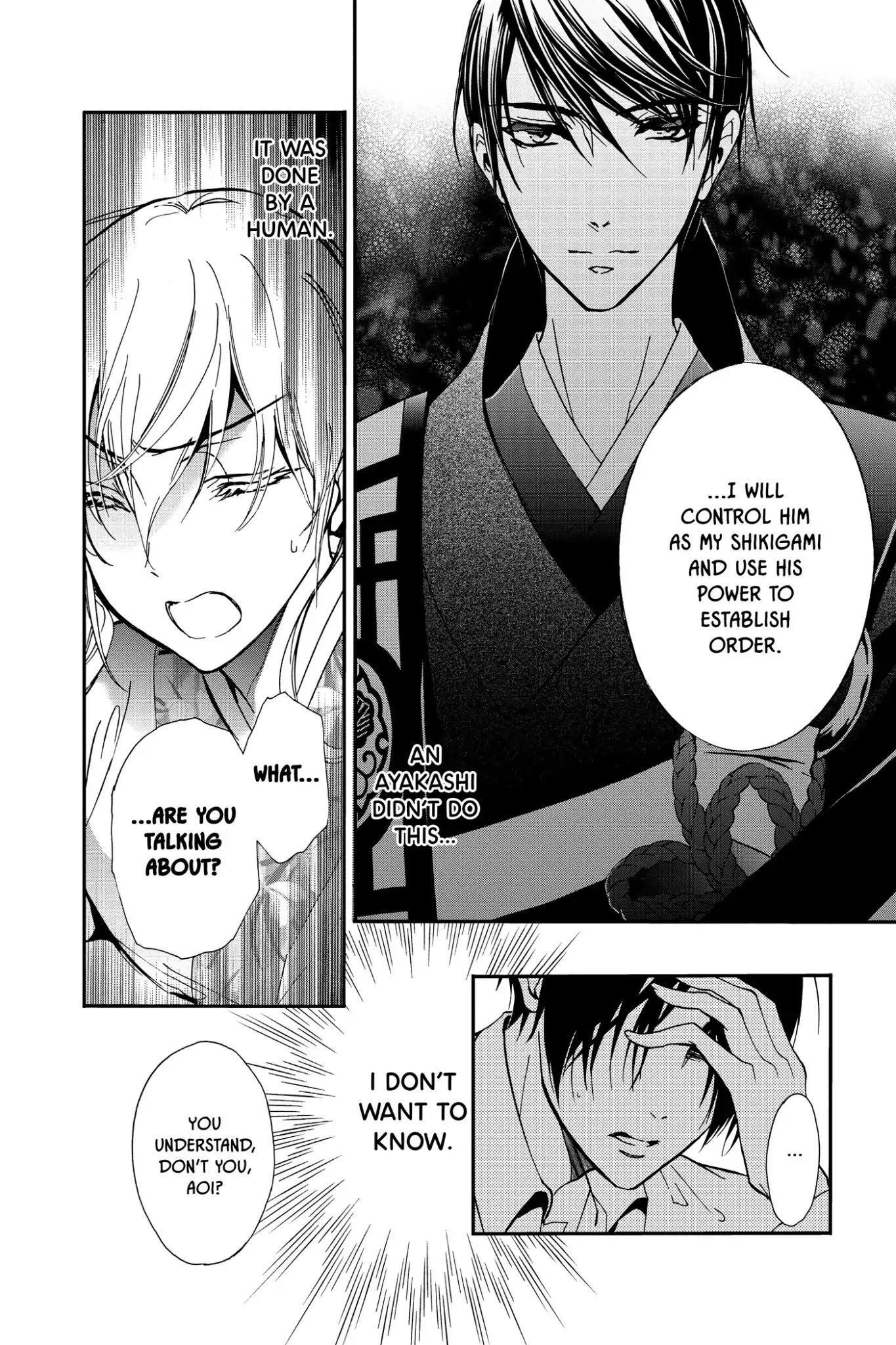 Momochi-san Chi no Ayakashi Ouji Chapter 26 page 19 - Chapter 26: Who Is That Behind You?