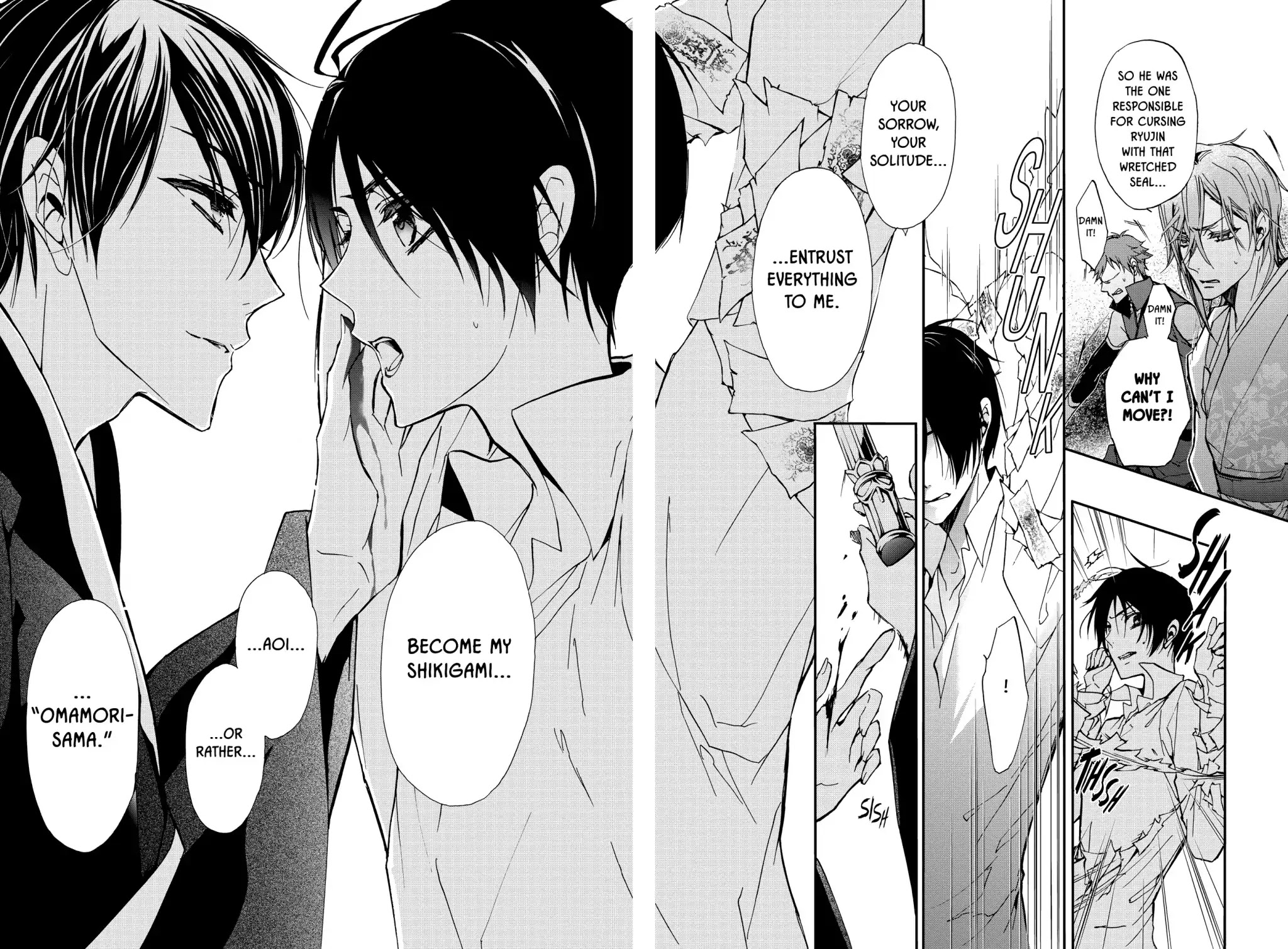 Momochi-san Chi no Ayakashi Ouji Chapter 26 page 22 - Chapter 26: Who Is That Behind You?