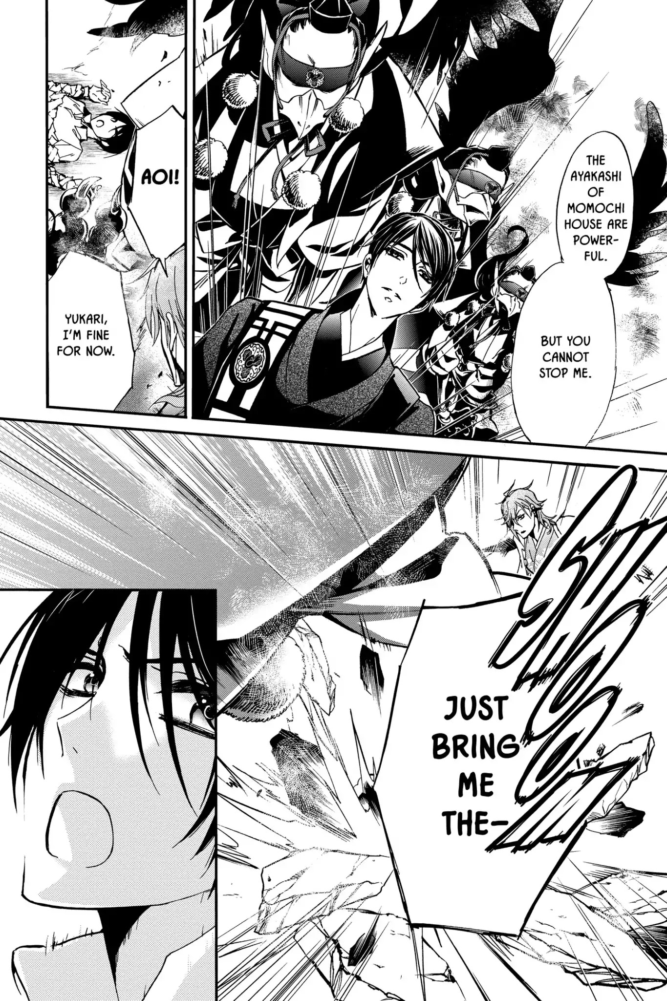 Momochi-san Chi no Ayakashi Ouji Chapter 26 page 30 - Chapter 26: Who Is That Behind You?