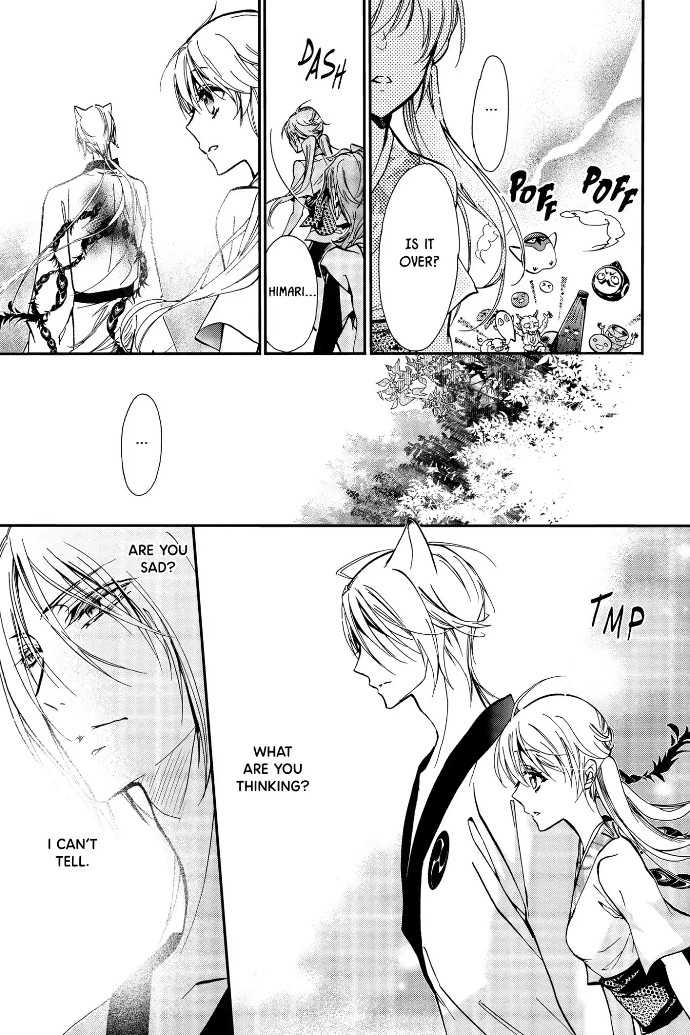 Momochi-san Chi no Ayakashi Ouji Chapter 27 page 16 - Chapter 27: When Night Dawns