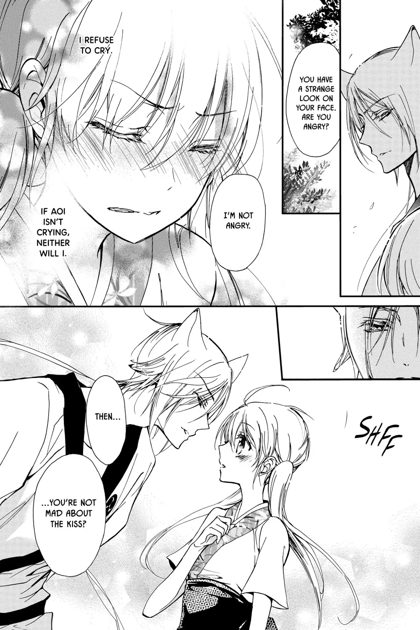 Momochi-san Chi no Ayakashi Ouji Chapter 27 page 17 - Chapter 27: When Night Dawns