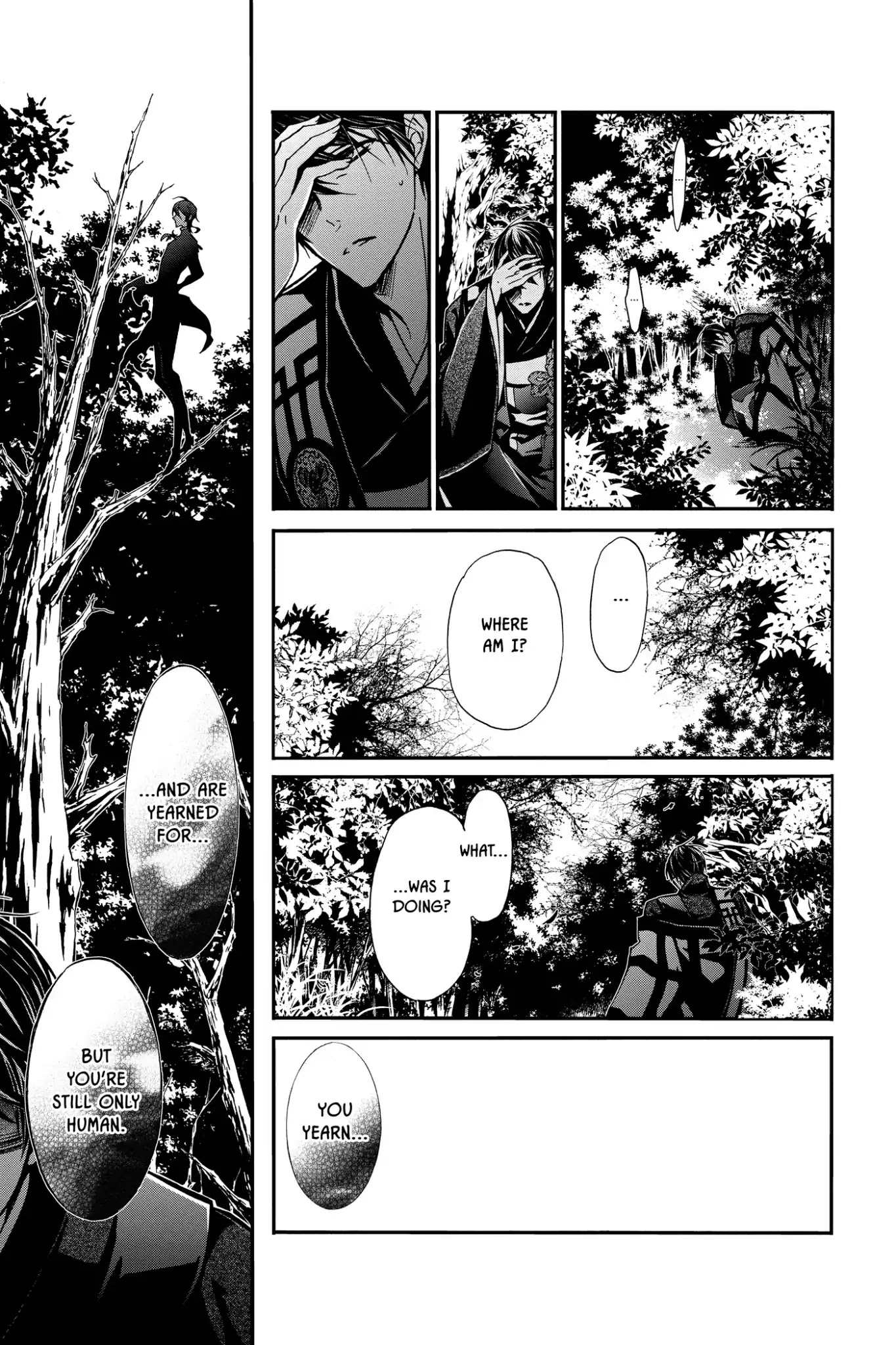 Momochi-san Chi no Ayakashi Ouji Chapter 27 page 20 - Chapter 27: When Night Dawns