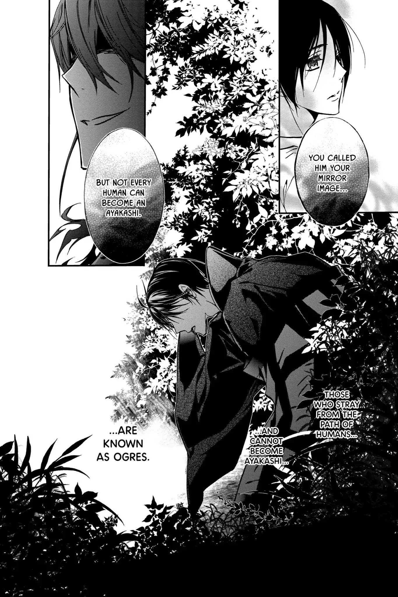 Momochi-san Chi no Ayakashi Ouji Chapter 27 page 21 - Chapter 27: When Night Dawns