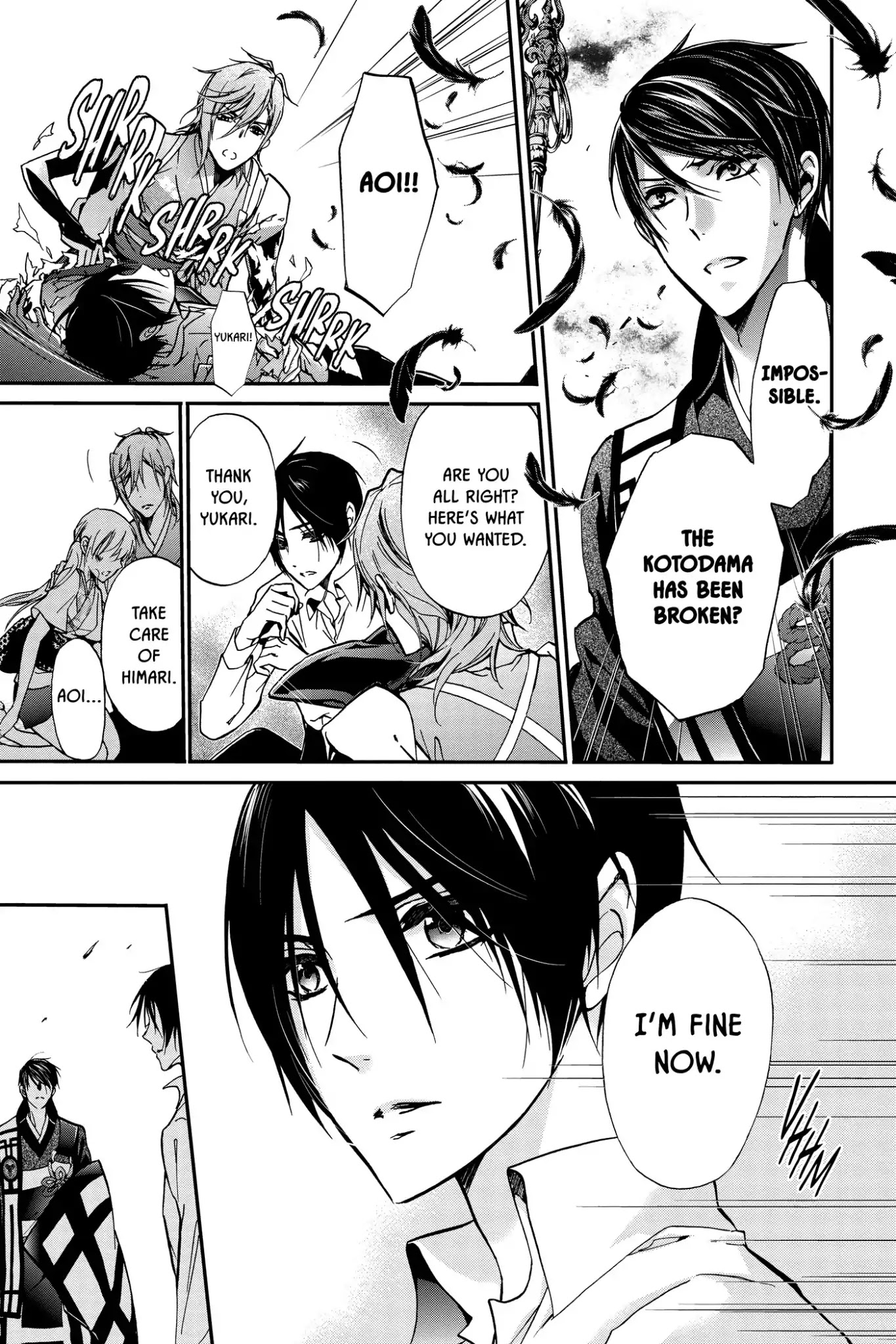 Momochi-san Chi no Ayakashi Ouji Chapter 27 page 6 - Chapter 27: When Night Dawns