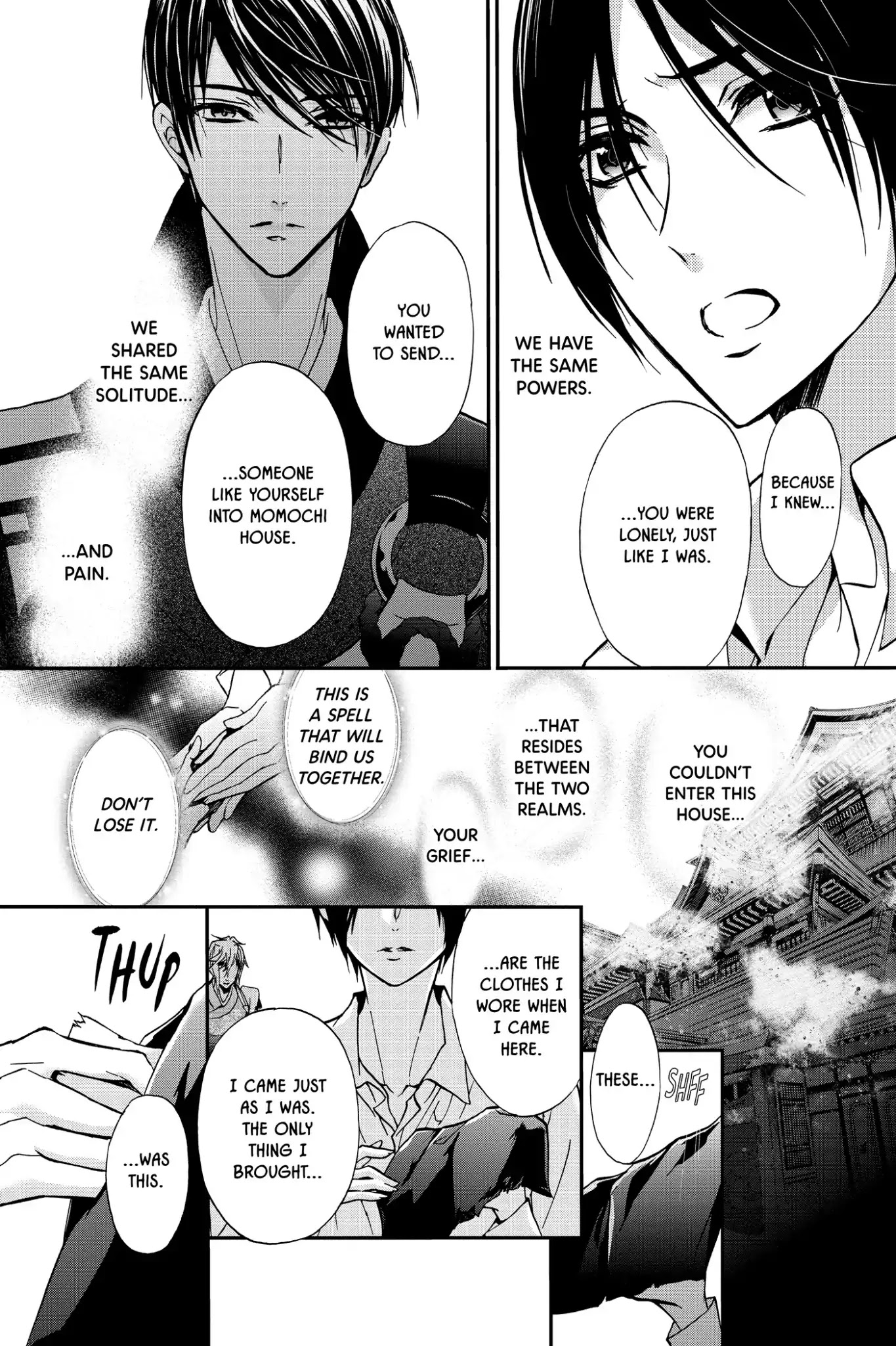 Momochi-san Chi no Ayakashi Ouji Chapter 27 page 8 - Chapter 27: When Night Dawns