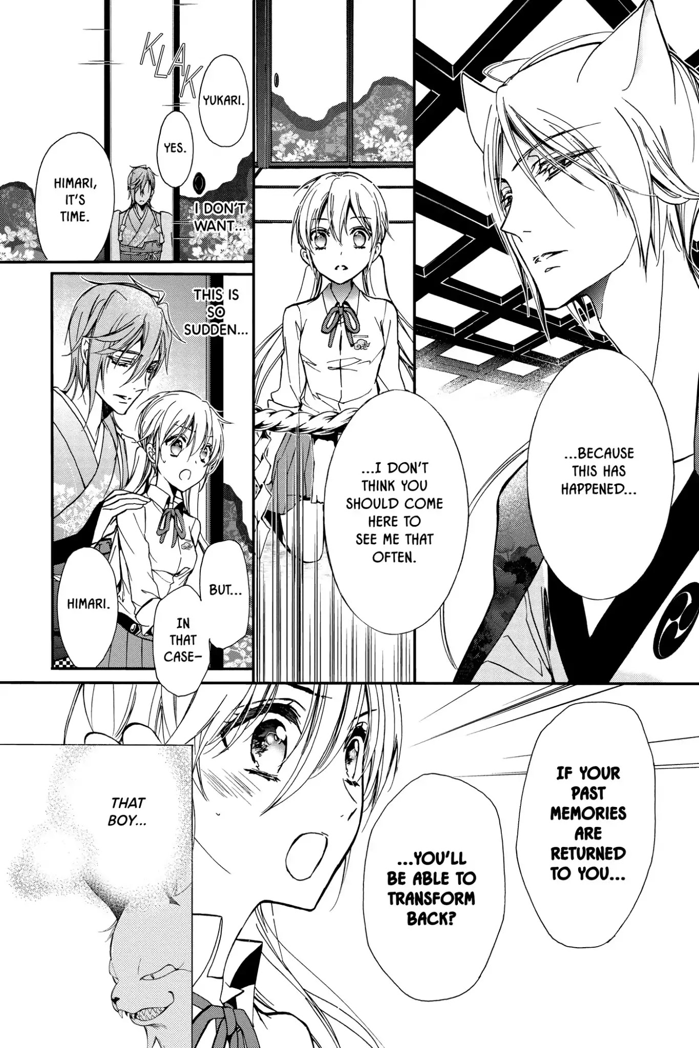 Momochi-san Chi no Ayakashi Ouji Chapter 28 page 15 - Chapter 28: An Unfamiliar Way Home