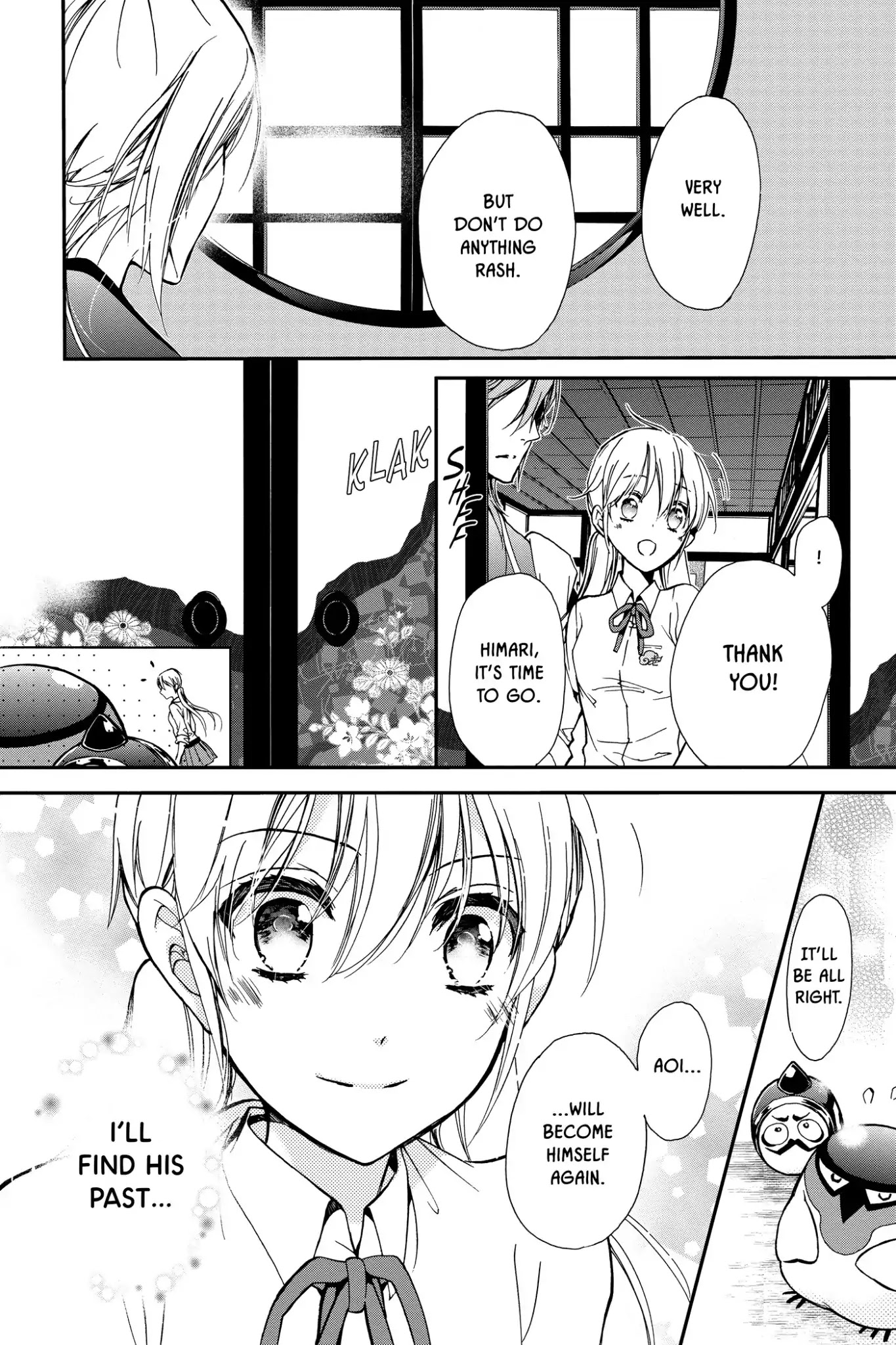 Momochi-san Chi no Ayakashi Ouji Chapter 28 page 17 - Chapter 28: An Unfamiliar Way Home