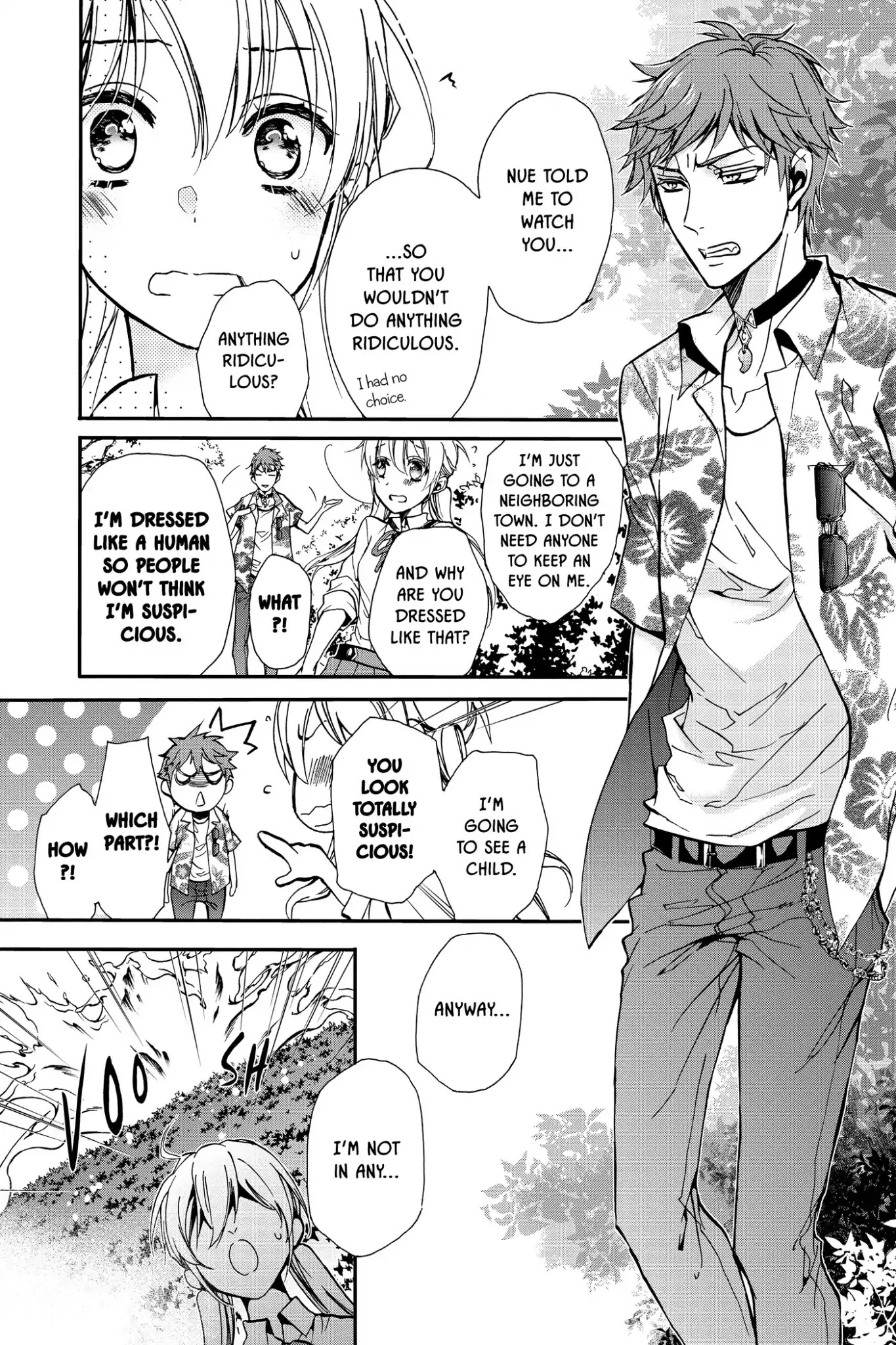 Momochi-san Chi no Ayakashi Ouji Chapter 28 page 26 - Chapter 28: An Unfamiliar Way Home